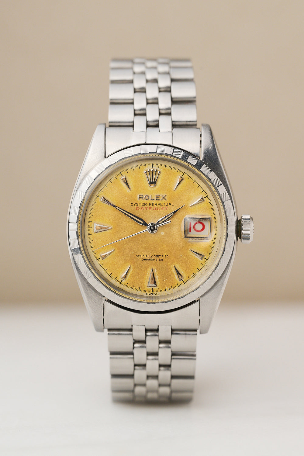 ROLEX DATEJUST 36 6305-2 'TROPICAL DIAL' OVERTTONE