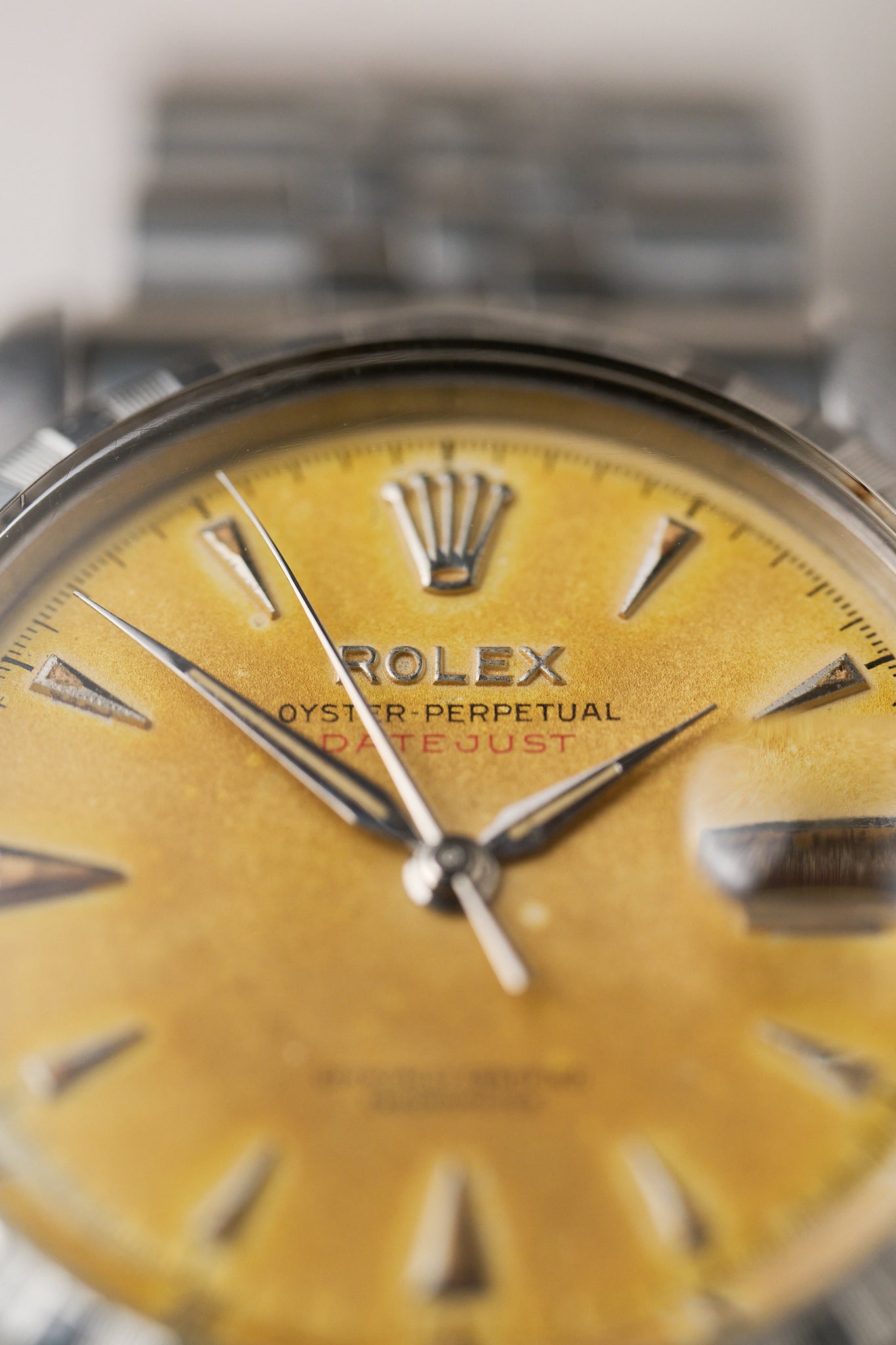 ROLEX DATEJUST 36 6305-2 'TROPICAL DIAL' OVERTTONE