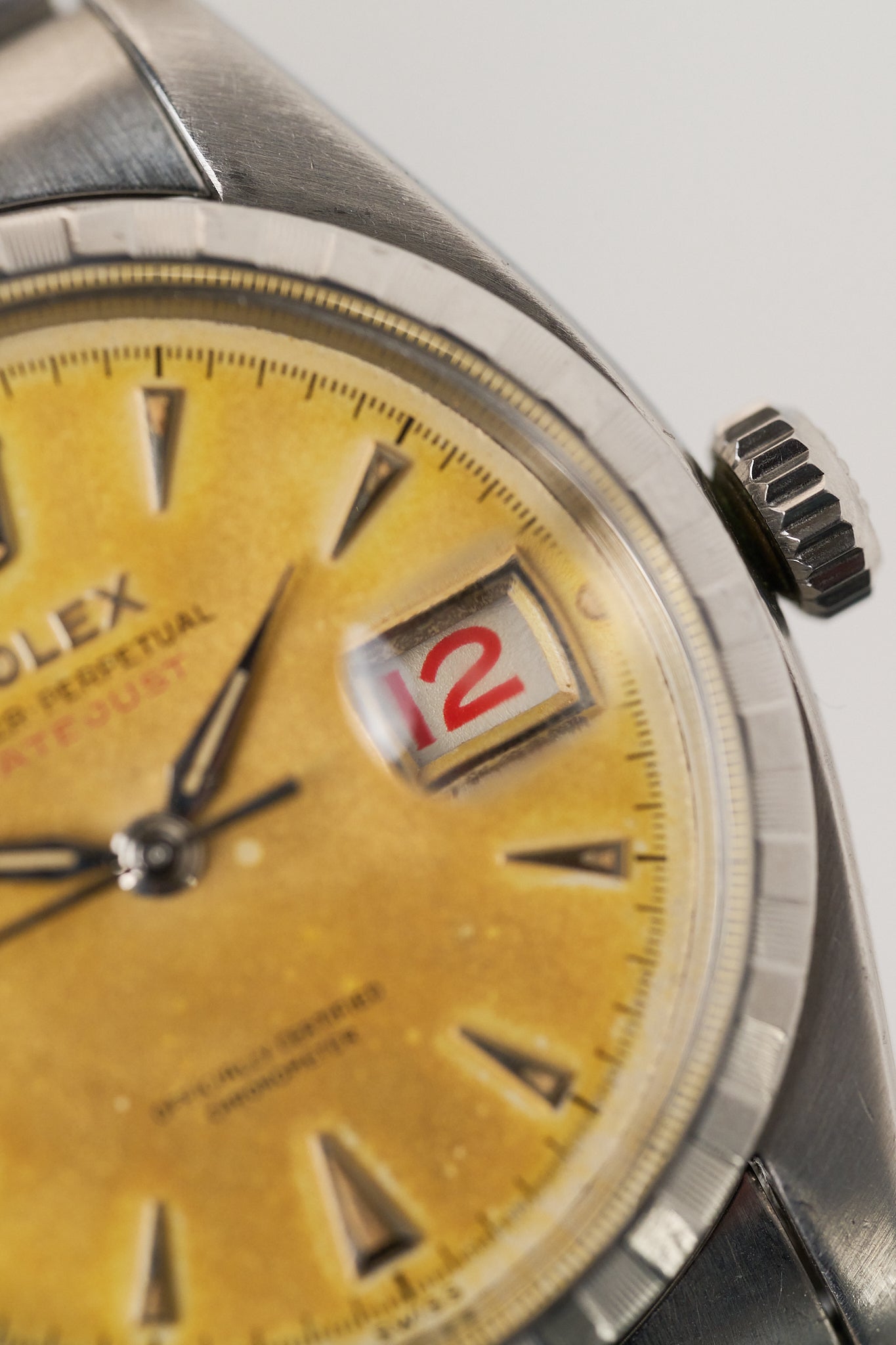 ROLEX DATEJUST 36 6305-2 'TROPICAL DIAL' OVERTTONE