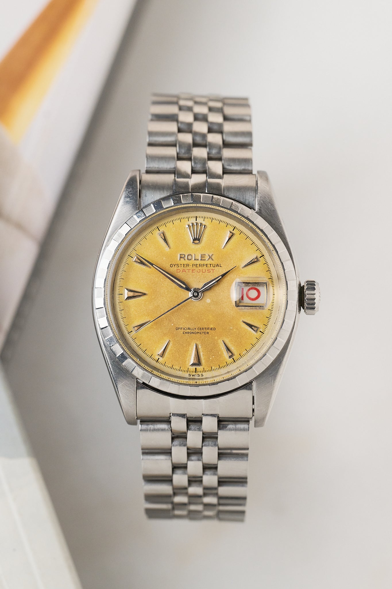 ROLEX DATEJUST 36 6305-2 'TROPICAL DIAL' OVERTTONE