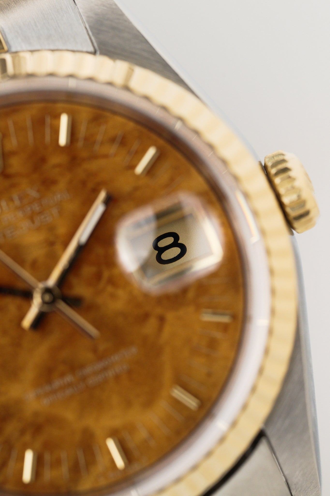 ROLEX DATEJUST 36 TWO-TONE 'WOOD DIAL'