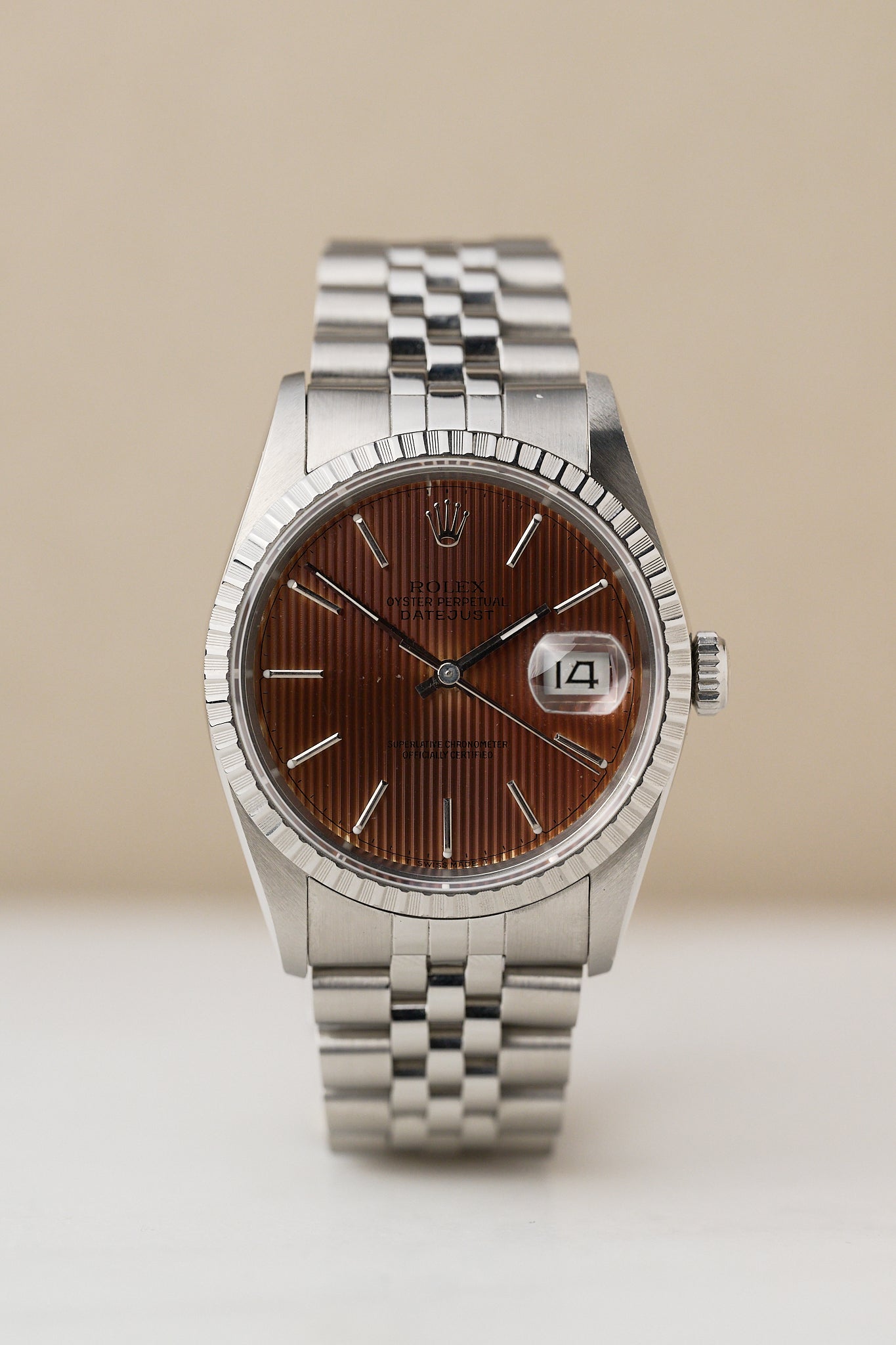 ROLEX DATEJUST 36 TAPESTRY 16220 'TROPICAL'