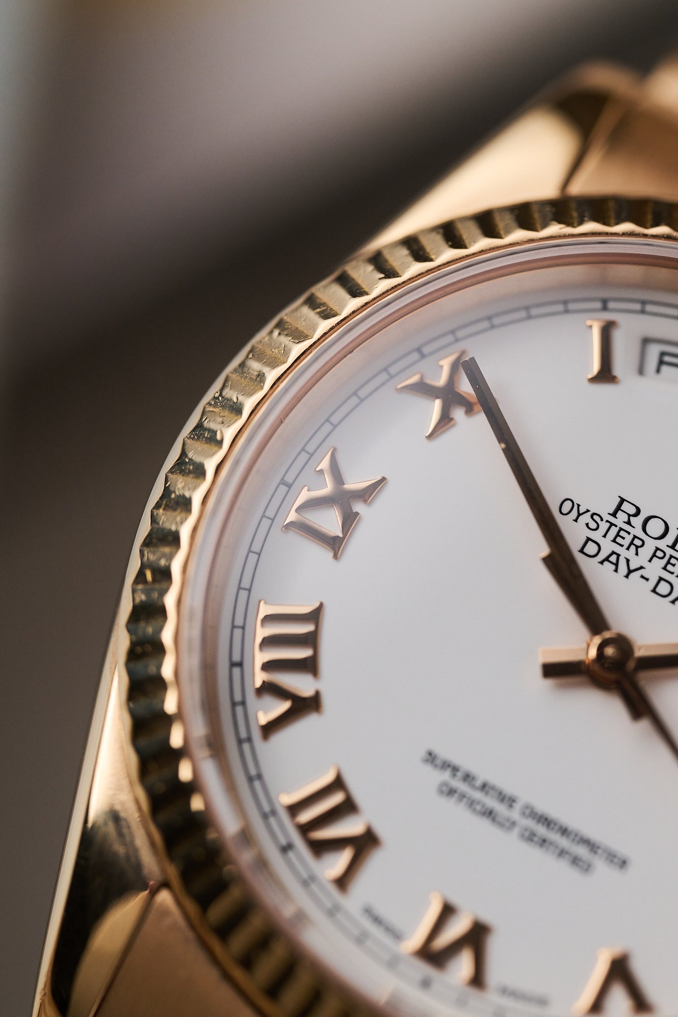 ROLEX DAY-DATE 118235 18K ROSE GOLD