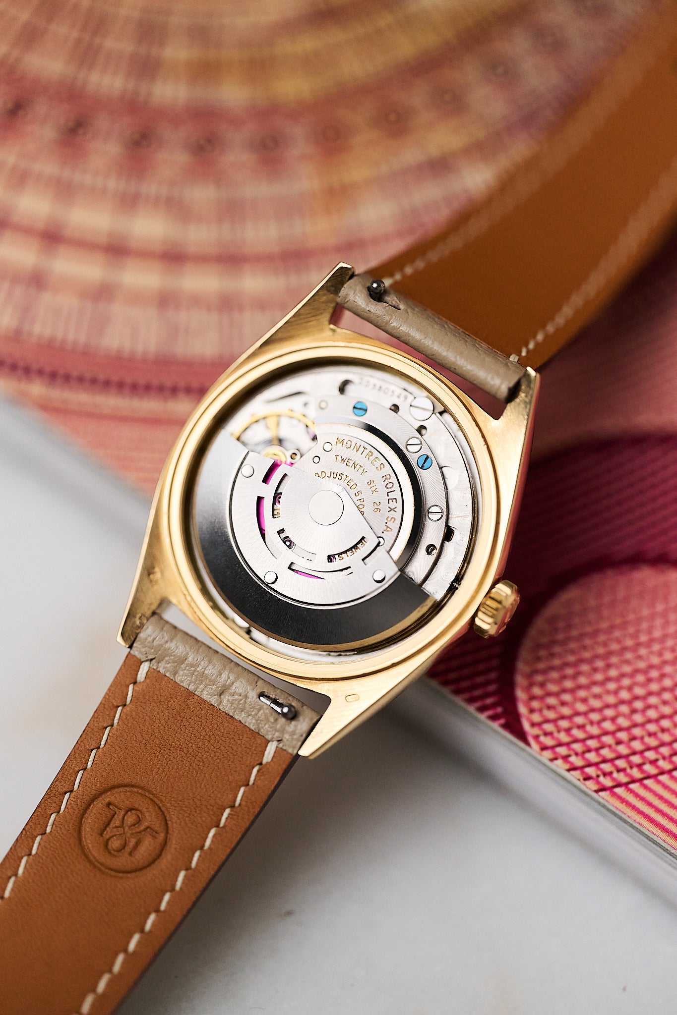 ROLEX DAY-DATE 1803 'QABOOS' 18K ROSE GOLD