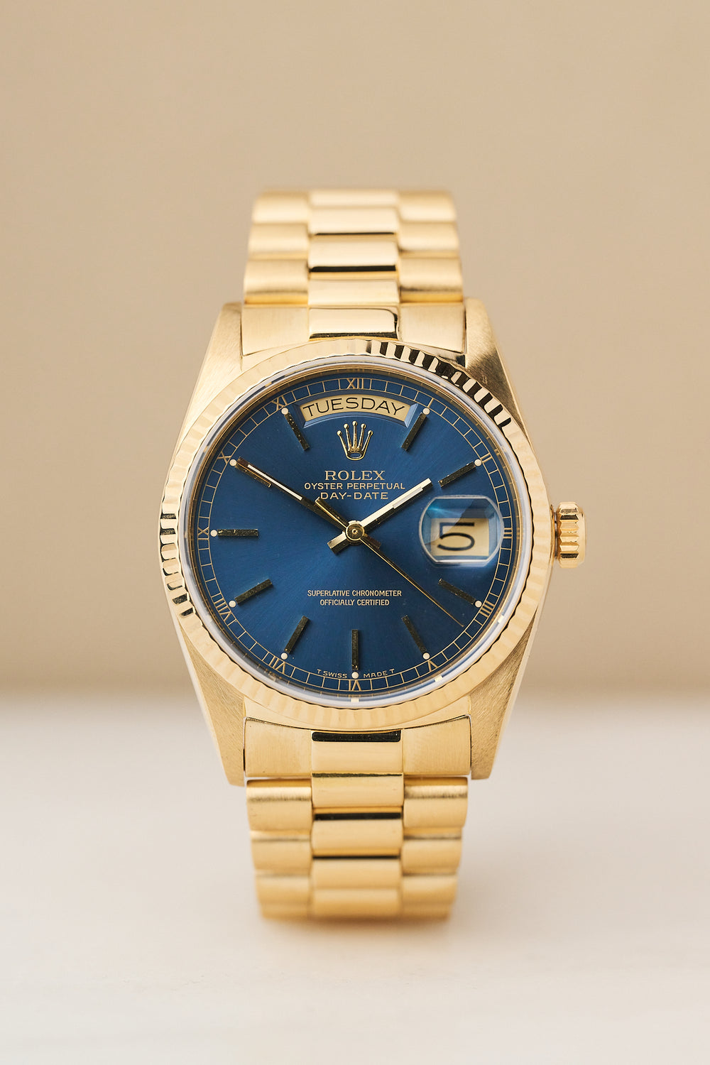 ROLEX DAY-DATE 36 'BLUE DIAL' COLLECTOR SET