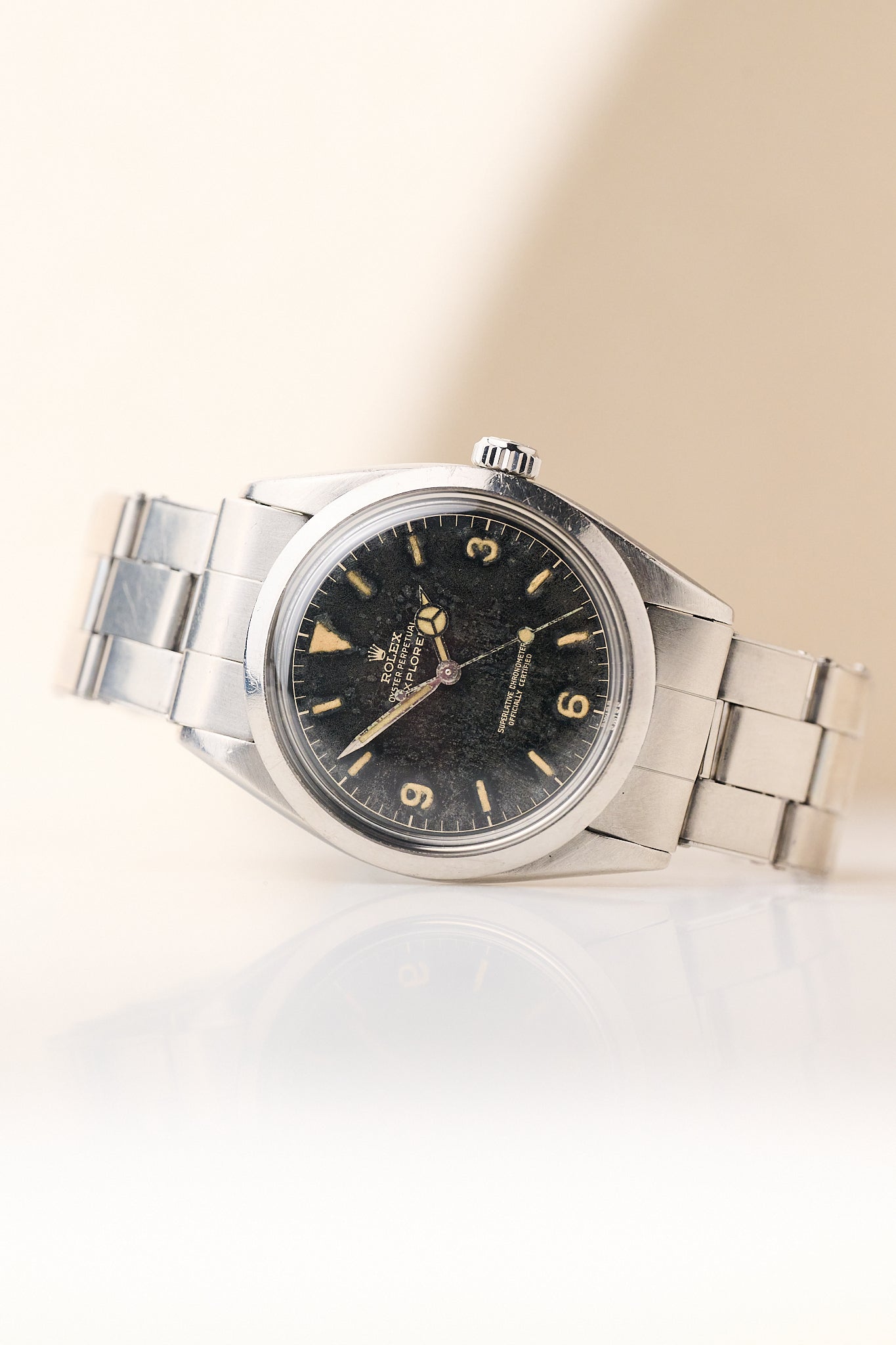 ROLEX EXPLORER 1016 'MK1 GILT DIAL' FULL SET