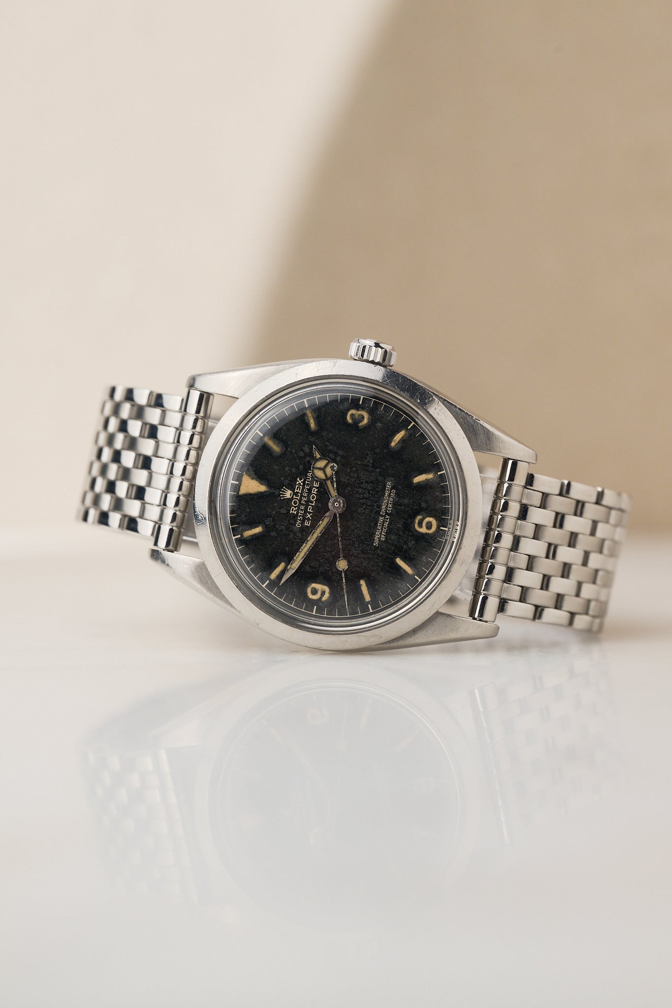 ROLEX EXPLORER 1016 'MK1 GILT DIAL' FULL SET