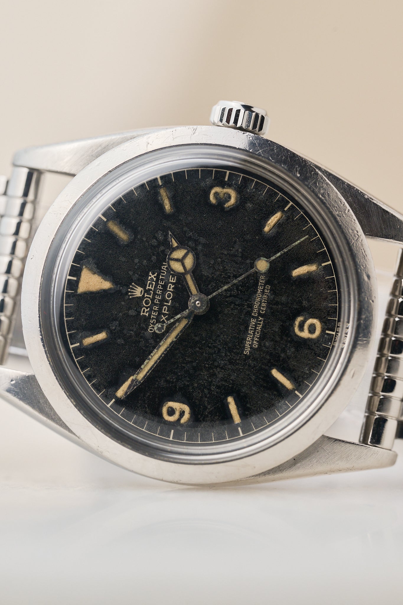 ROLEX EXPLORER 1016 'MK1 GILT DIAL' FULL SET
