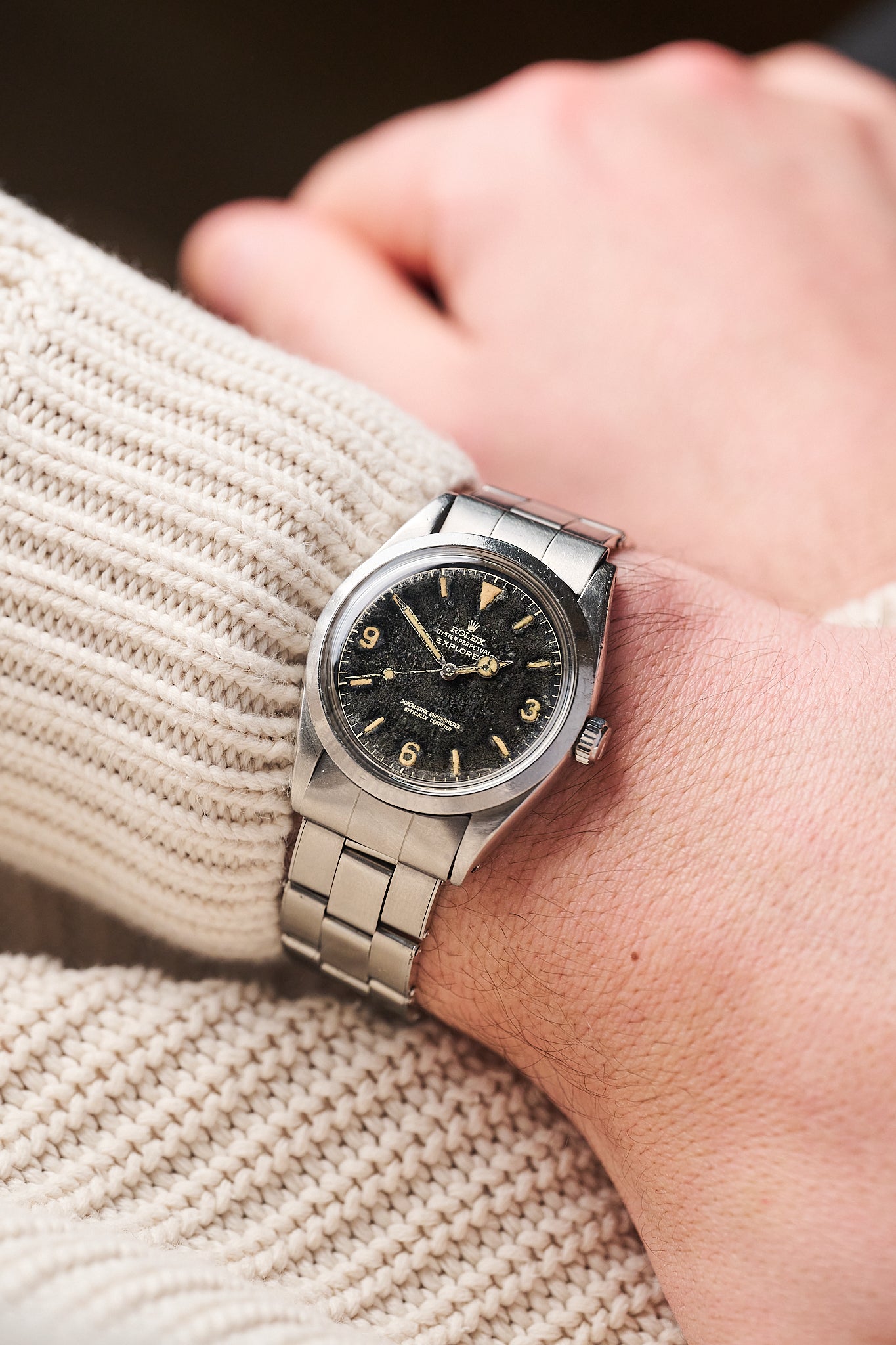 ROLEX EXPLORER 1016 'MK1 GILT DIAL' FULL SET