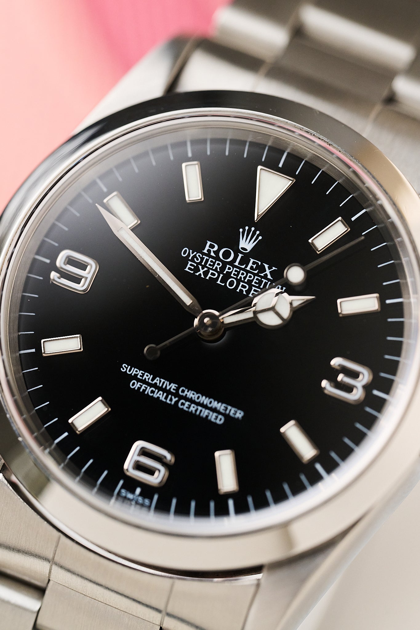 ROLEX EXPLORER 14270 'SWISS ONLY DIAL'