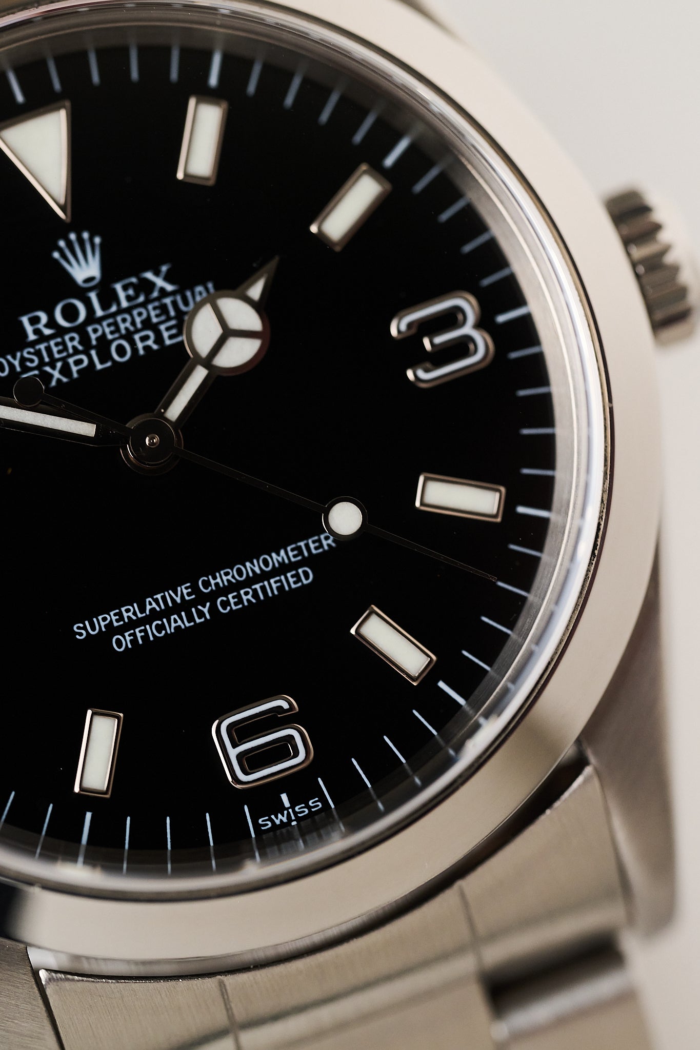 ROLEX EXPLORER 14270 'SWISS ONLY DIAL'