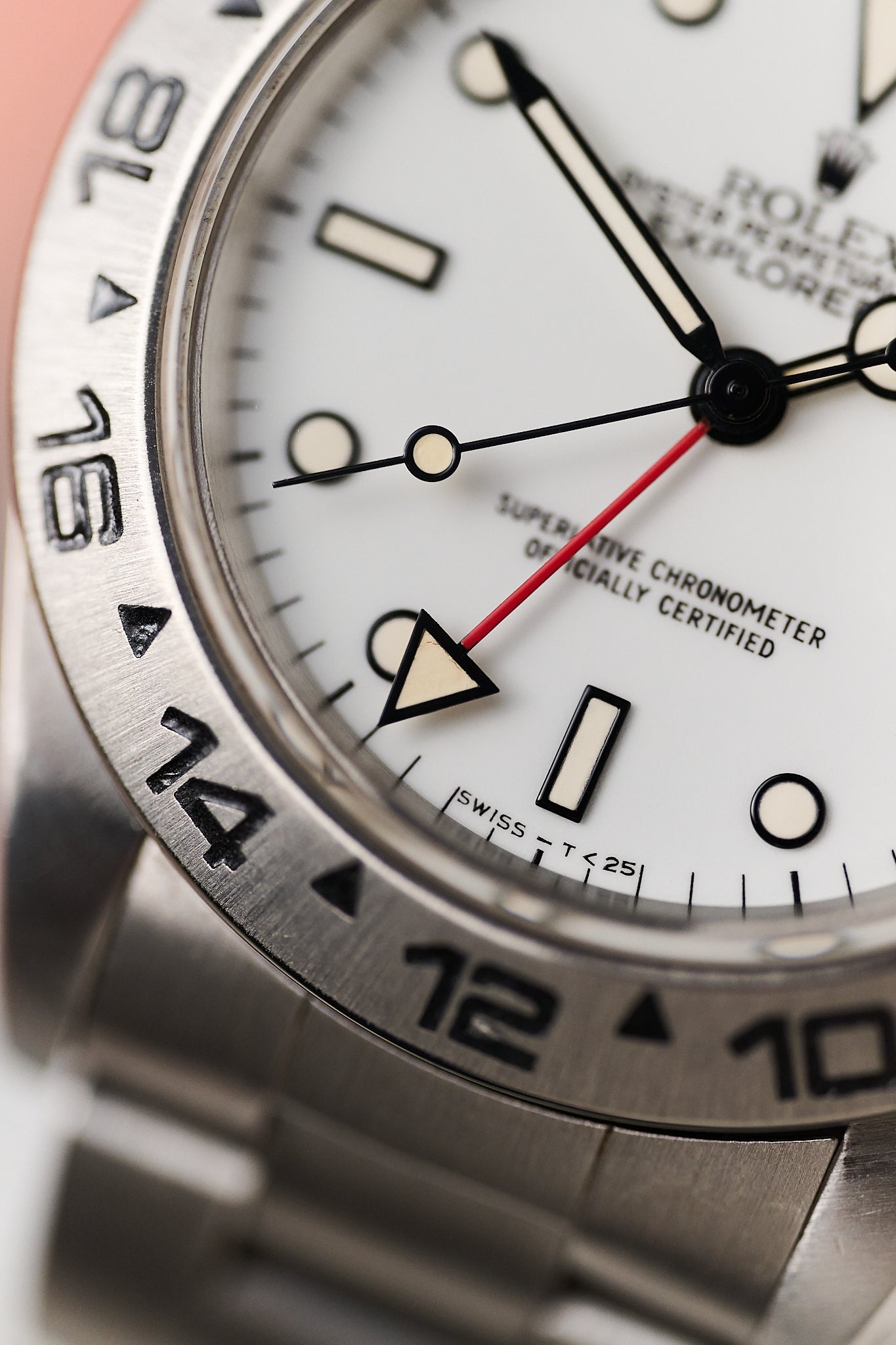 ROLEX EXPLORER II 16550 'SATIN CHICCHI DI MAIS'