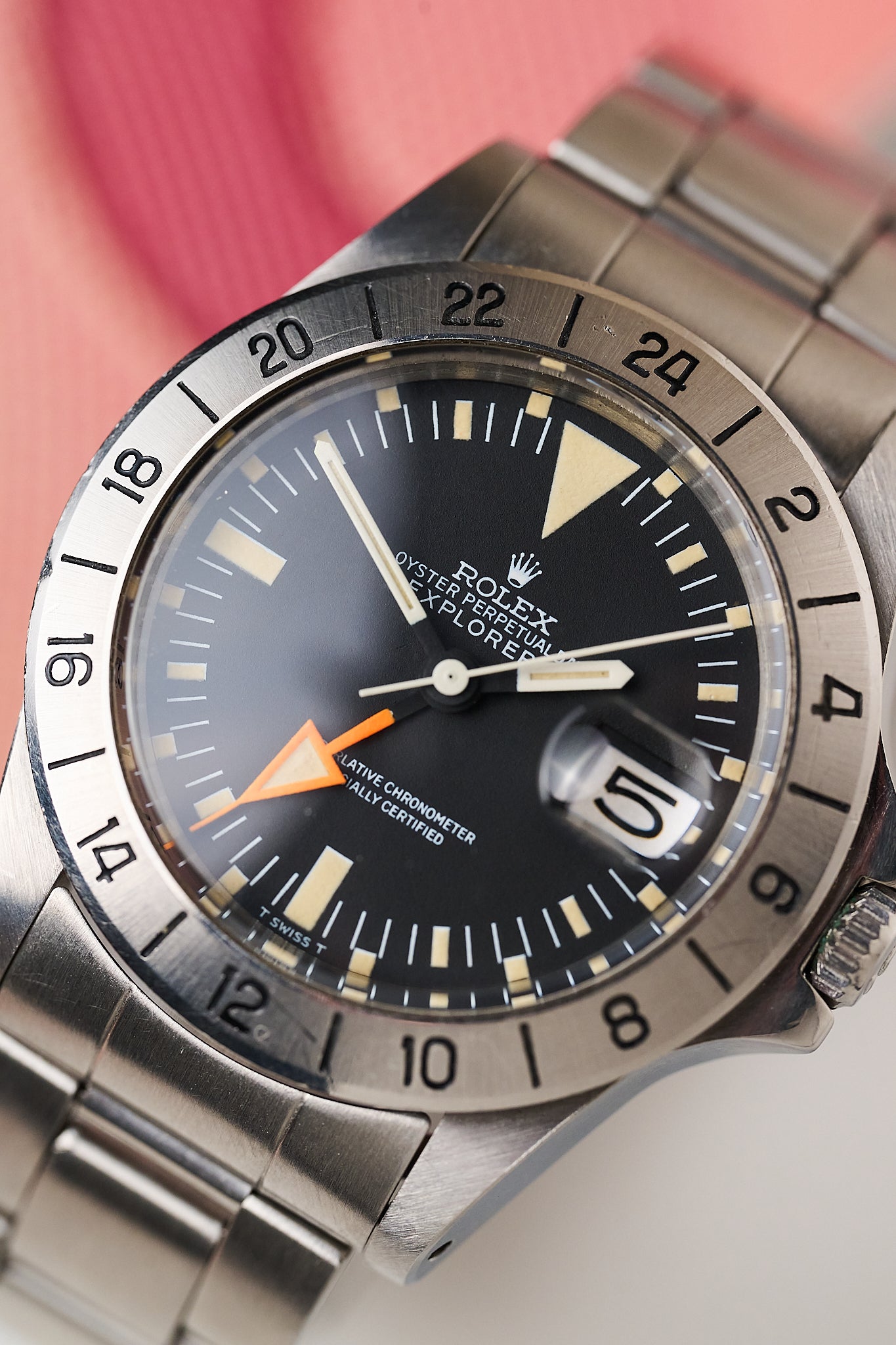 ROLEX EXPLORER II 1655 MK1 'STRAIGHT HAND' FULL SET