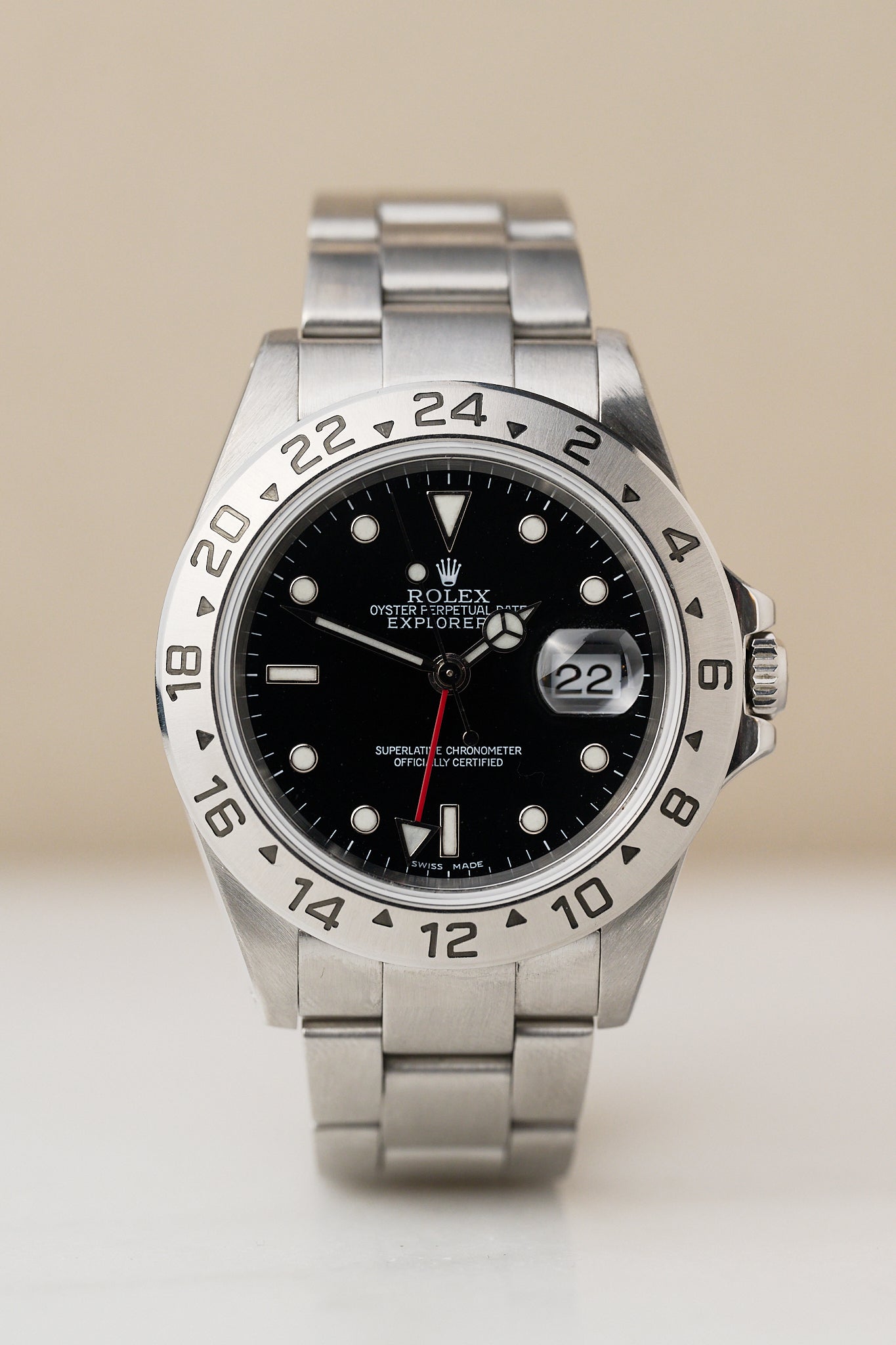 ROLEX EXPLORER II 16570 BLACK DIAL FULL SET