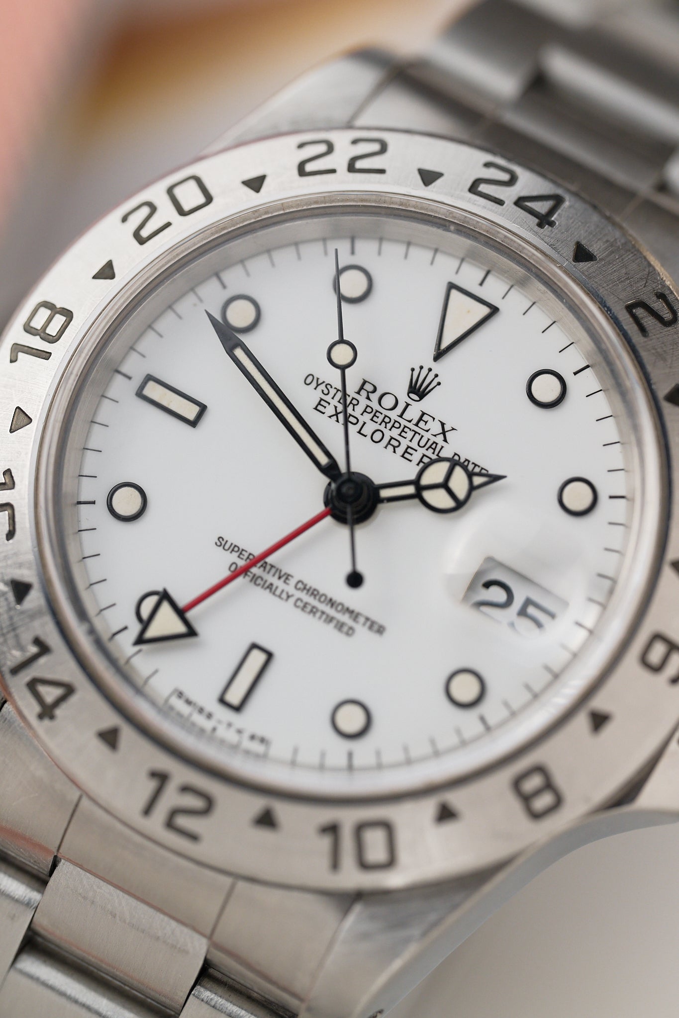 ROLEX EXPLORER II 16570 'CHICCHI DI MAIS'