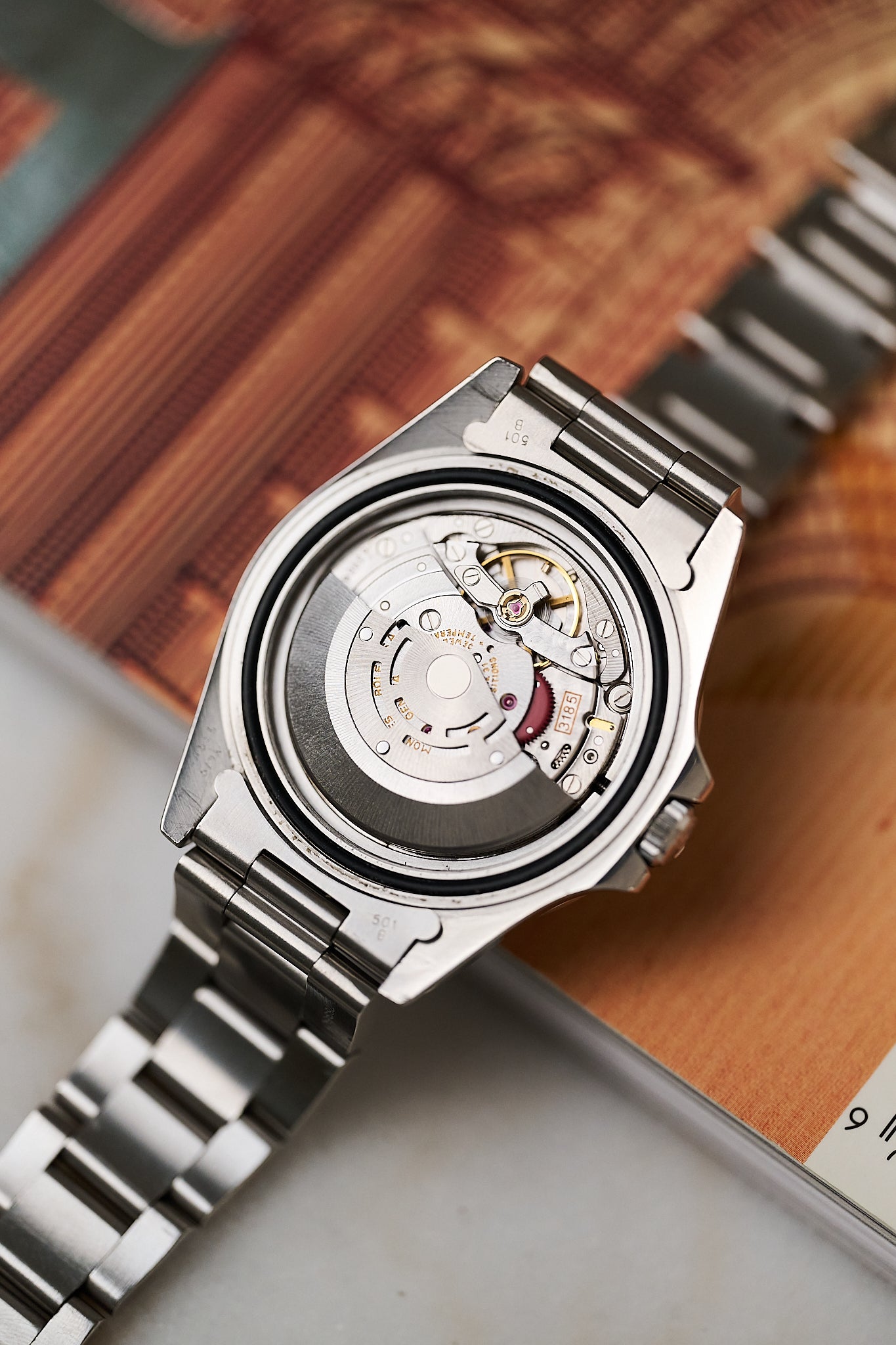 ROLEX EXPLORER II 16570 'CREAM CHICCHI DI MAIS'