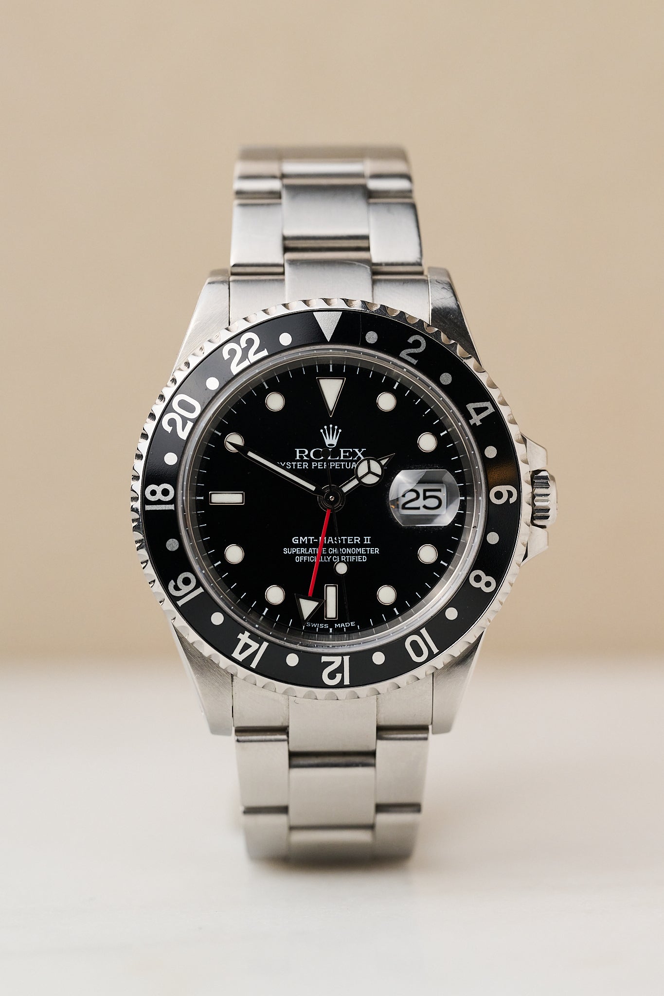 ROLEX GMT MASTER II 16710 'BLACK' FULL SET