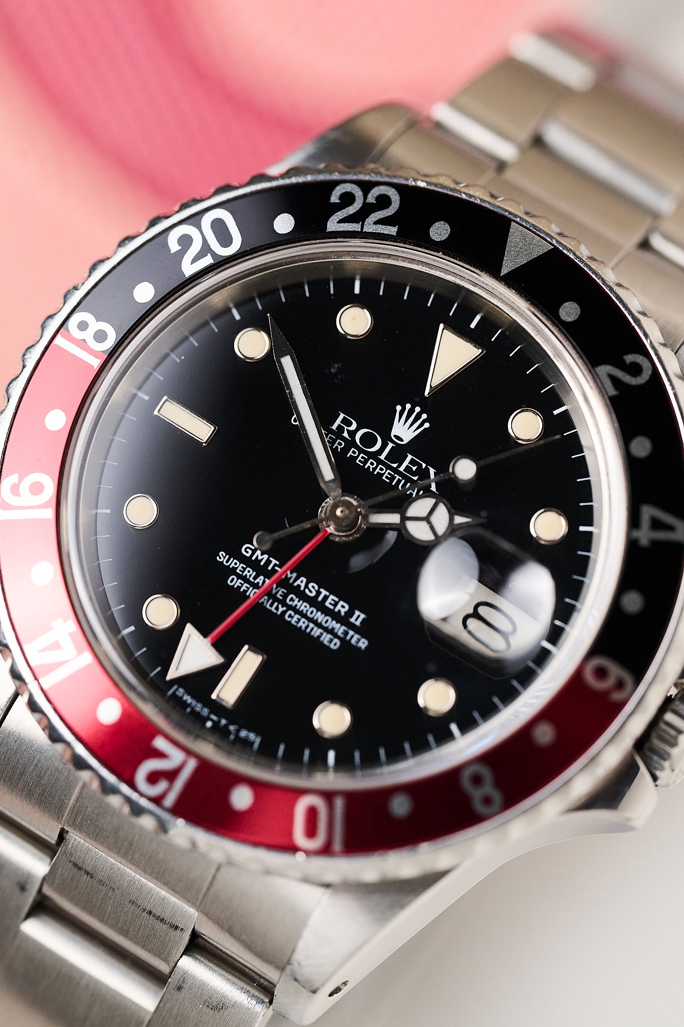 ROLEX GMT MASTER II 16760 'FAT LADY'
