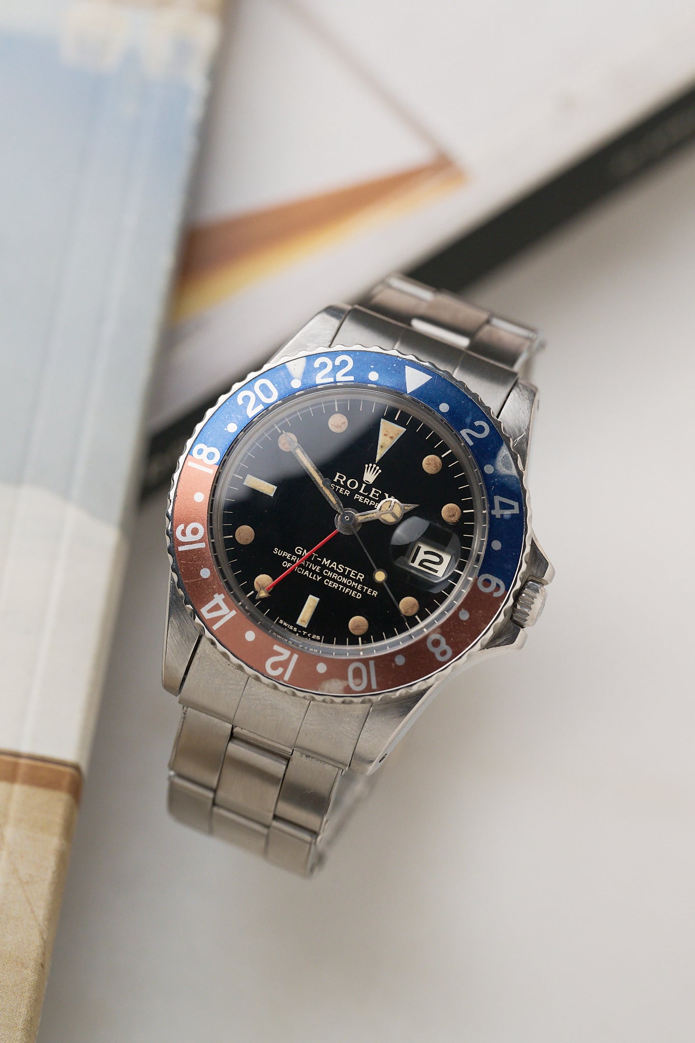 ROLEX GMT MASTER 1675 'GILT DIAL' COLLECTOR SET