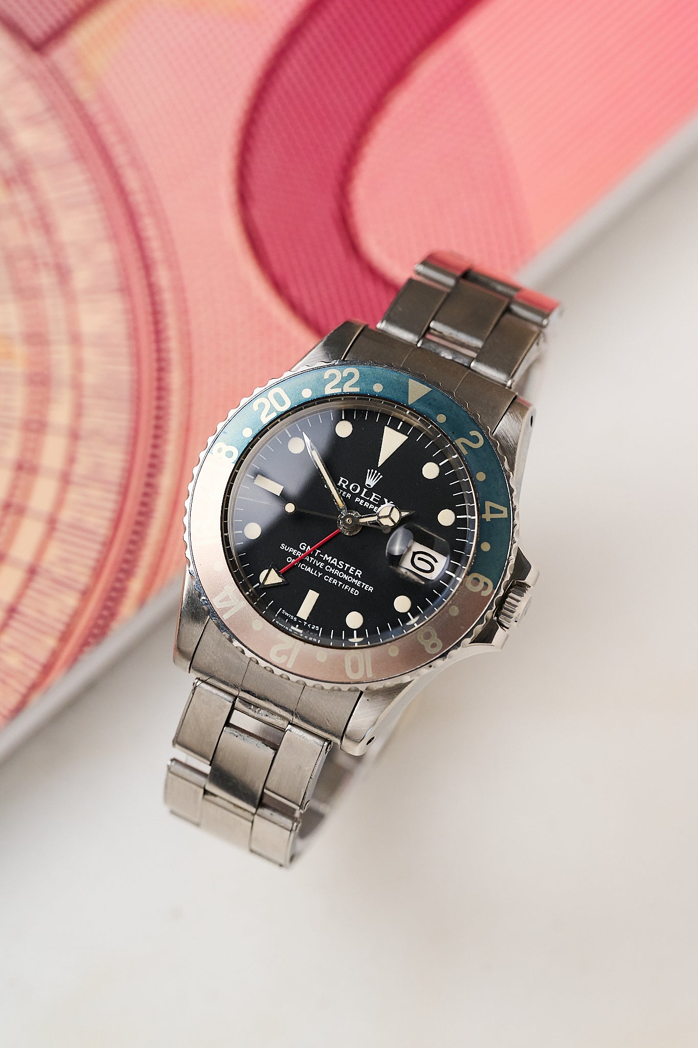 ROLEX GMT MASTER 1675 'LONG E' MK1
