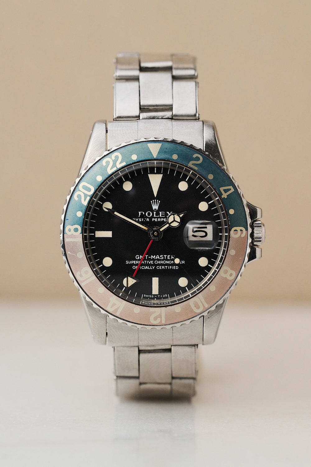 ROLEX GMT MASTER 1675 'LONG E' MK1