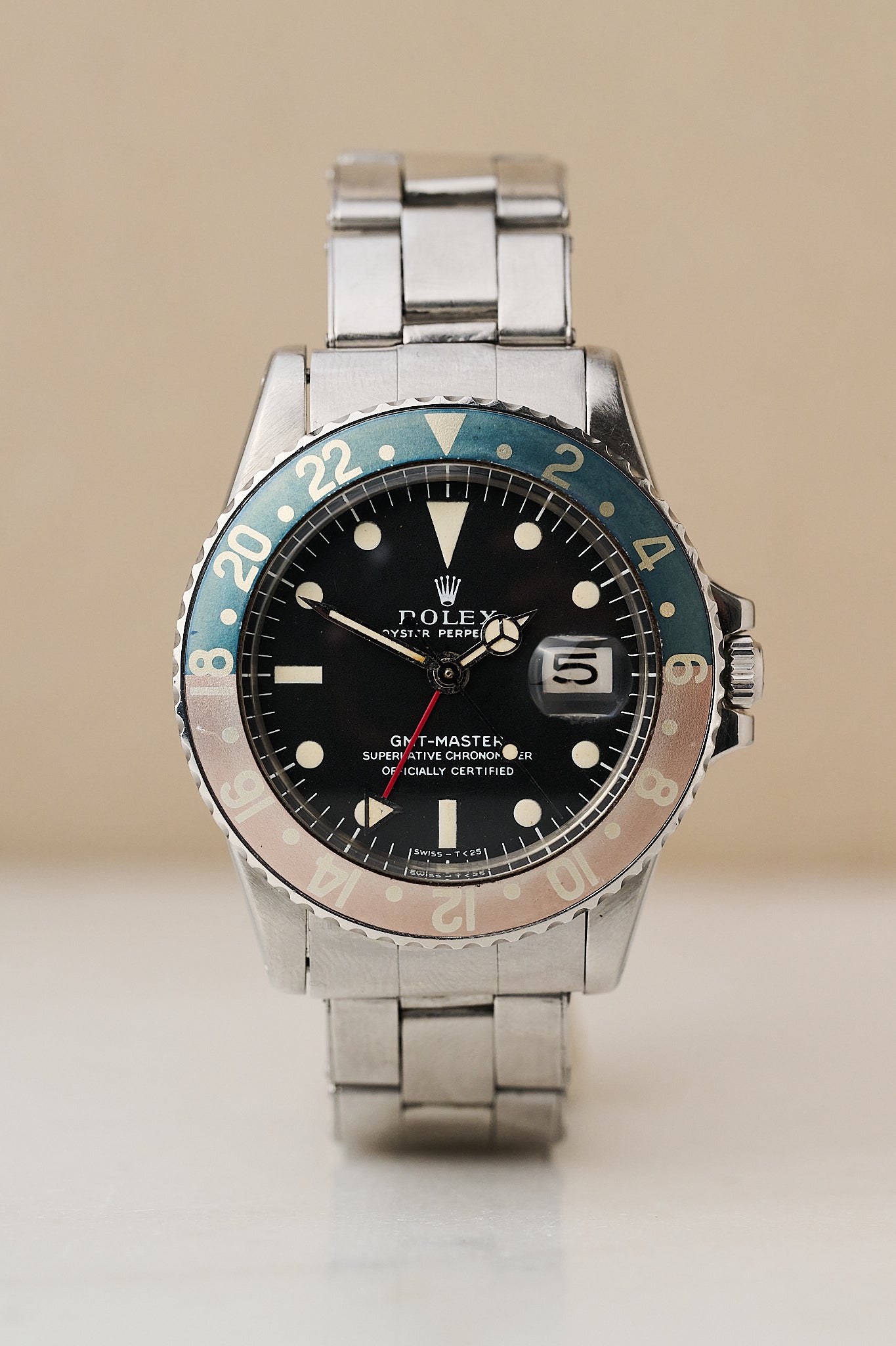 ROLEX GMT MASTER 1675 'LONG E' MK1