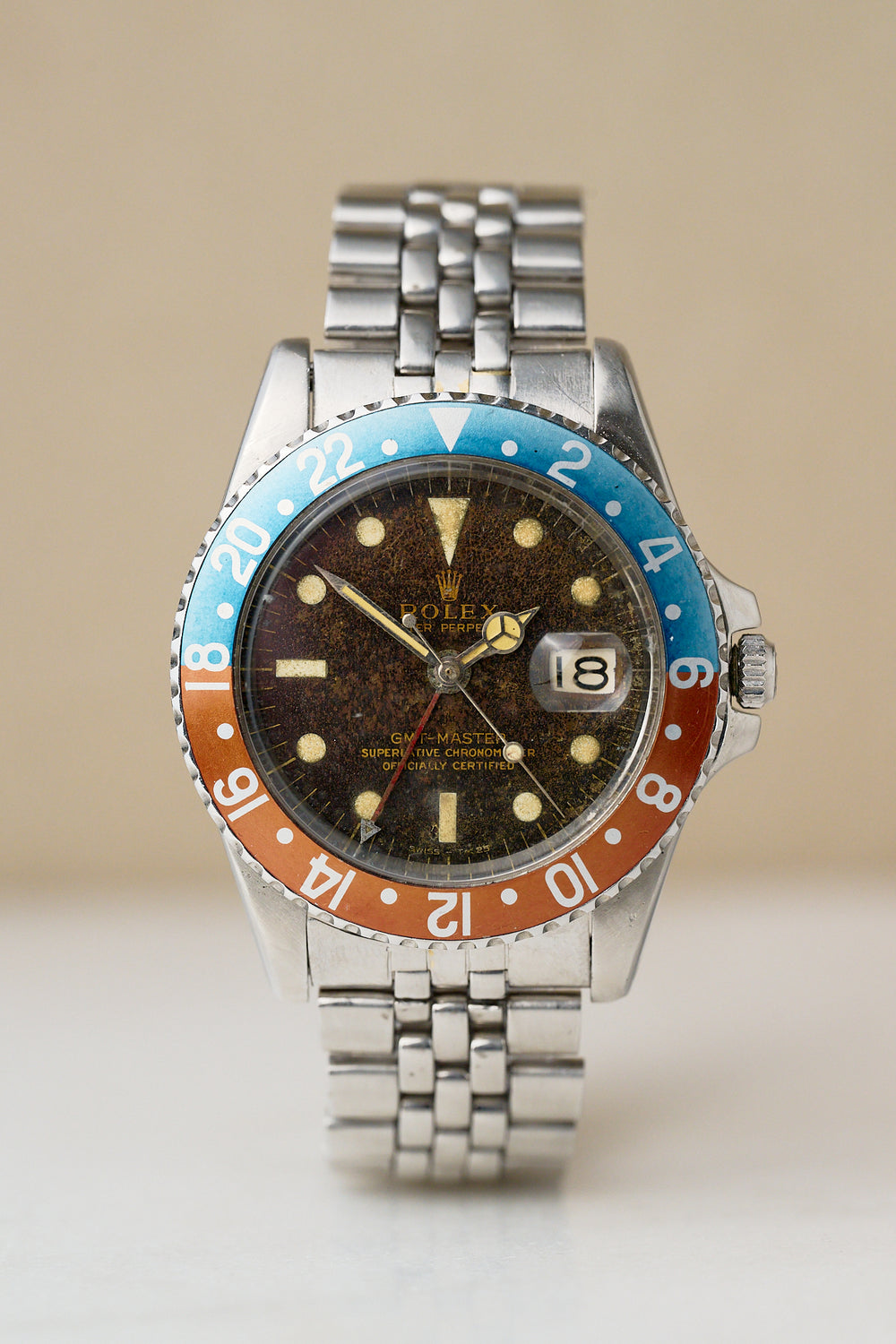 ROLEX GMT MASTER 1675 'TROPICAL GILT DIAL'