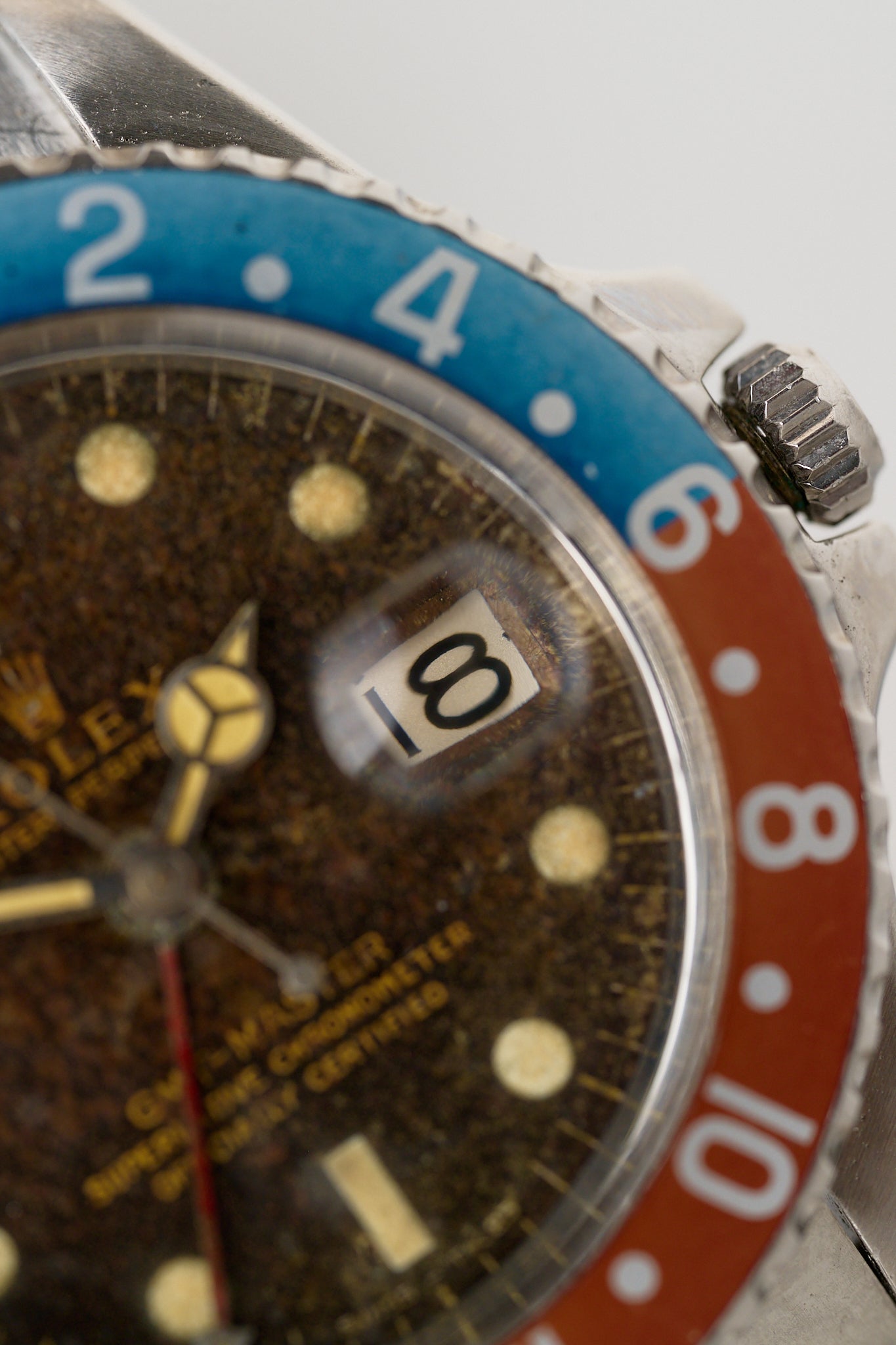 ROLEX GMT MASTER 1675 'TROPICAL GILT DIAL'