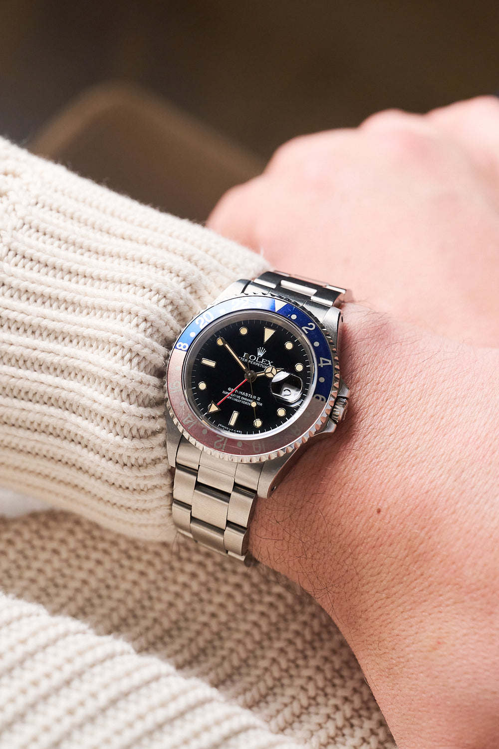 ROLEX GMT MASTER II 16710 'TRITIUM DIAL'