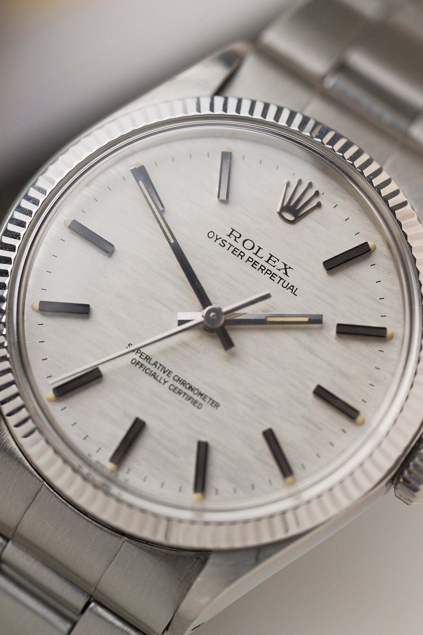 ROLEX OYSTER PERPETUAL 1005 'SHANTUNG DIAL'