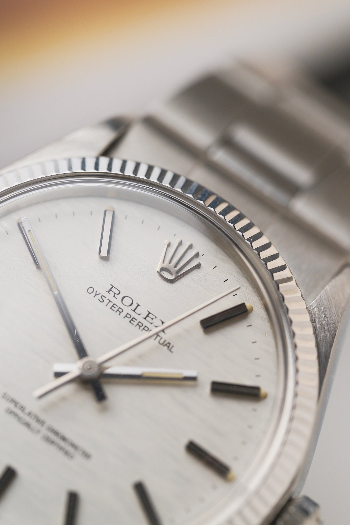 ROLEX OYSTER PERPETUAL 1005 'SHANTUNG DIAL'