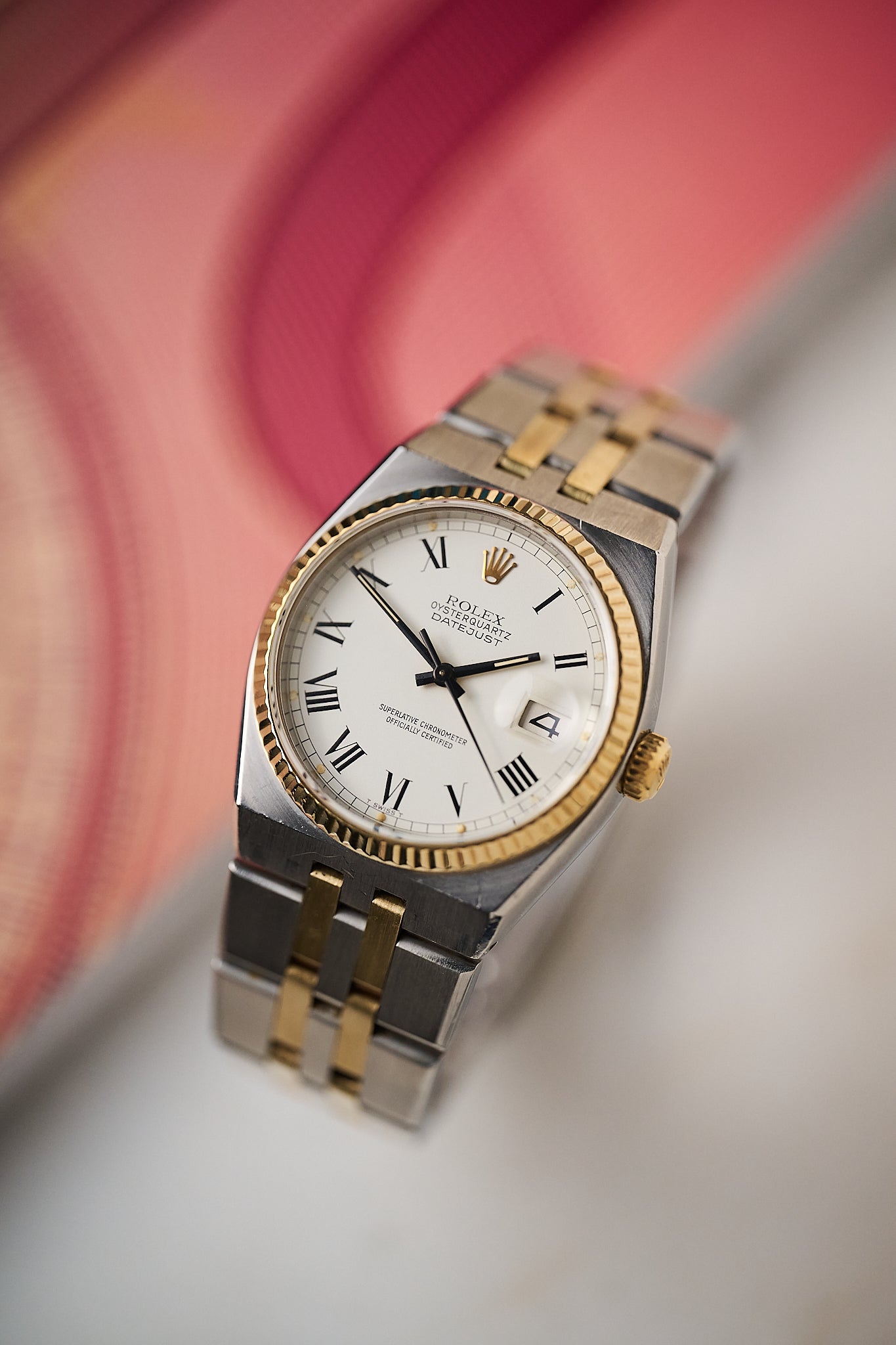 ROLEX OYSTERQUARTZ DATEJUST 'BUCKLEY DIAL'