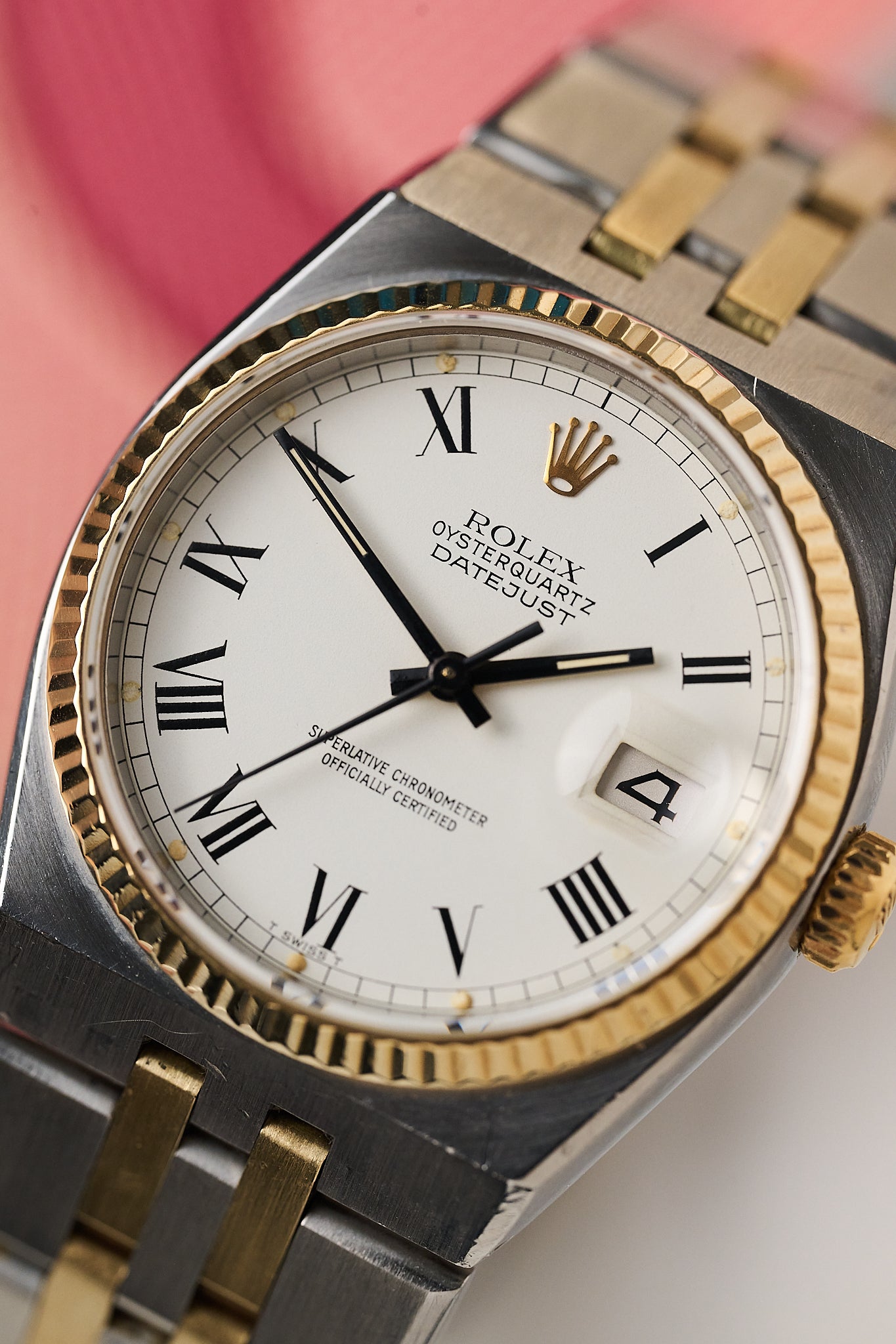 ROLEX OYSTERQUARTZ DATEJUST 'BUCKLEY DIAL'