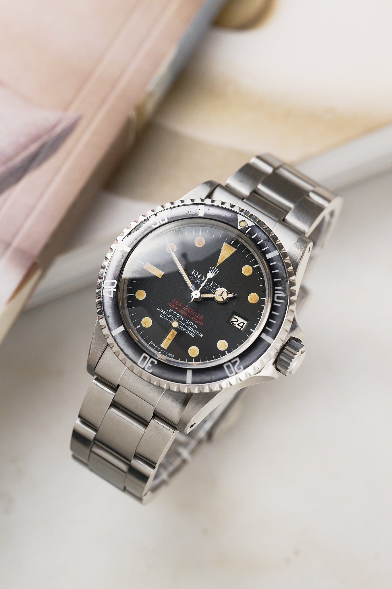 ROLEX SEA DWELLER 1665 'DOUBLE RED' MK3