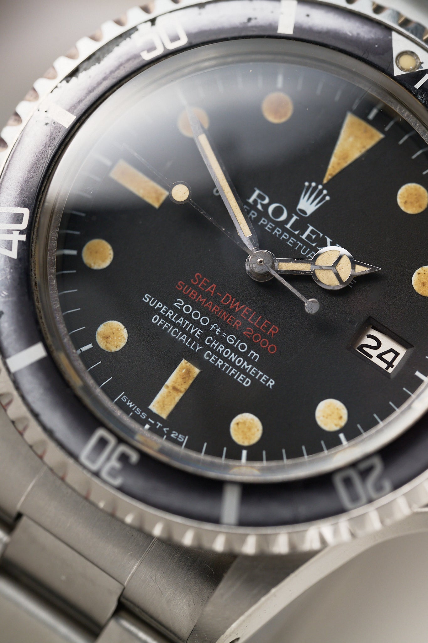 ROLEX SEA DWELLER 1665 'DOUBLE RED' MK3