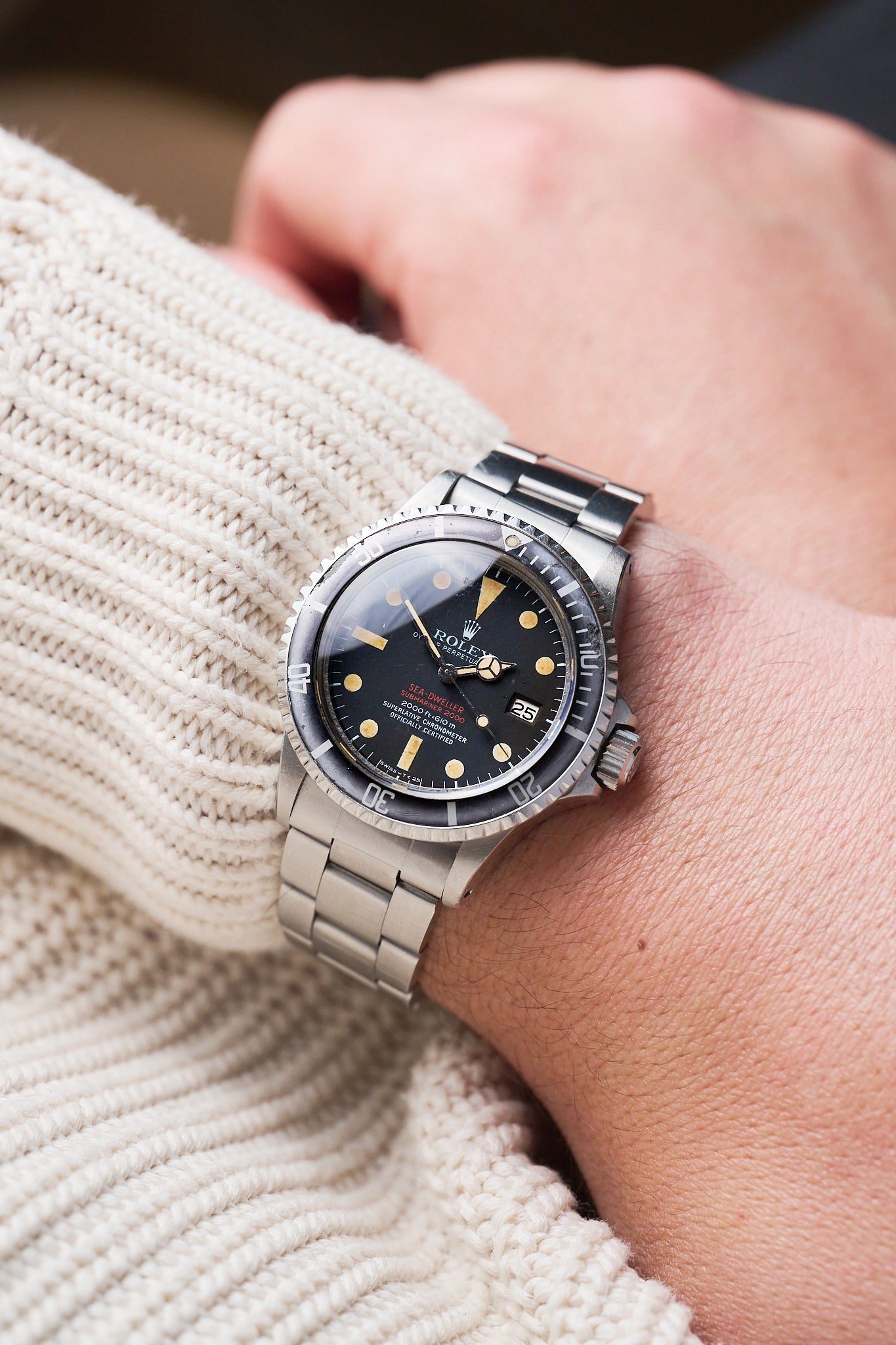 ROLEX SEA DWELLER 1665 'DOUBLE RED' MK3