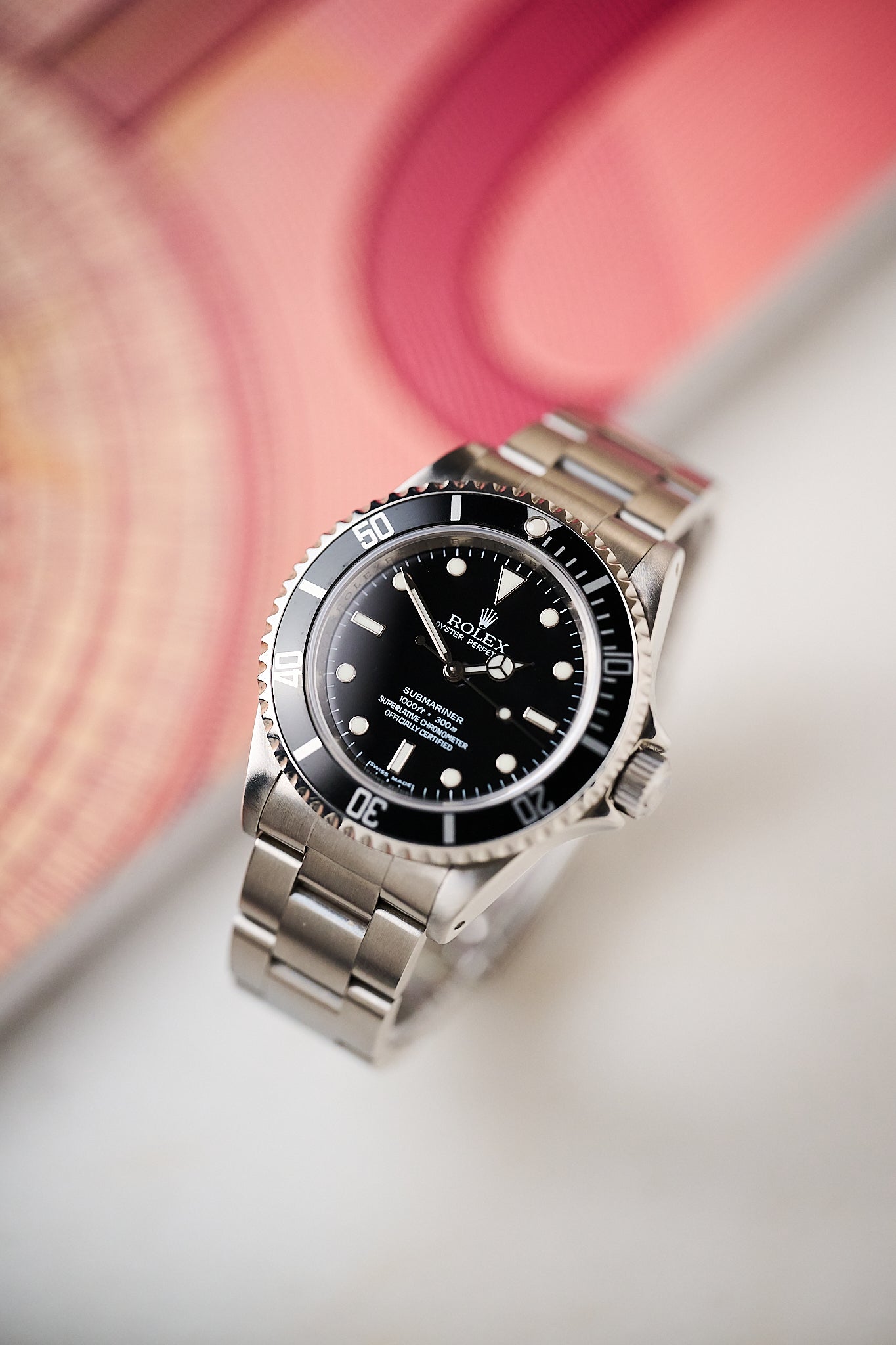 ROLEX SUBMARINER 14060M 'FOUR-LINER' FULL SET