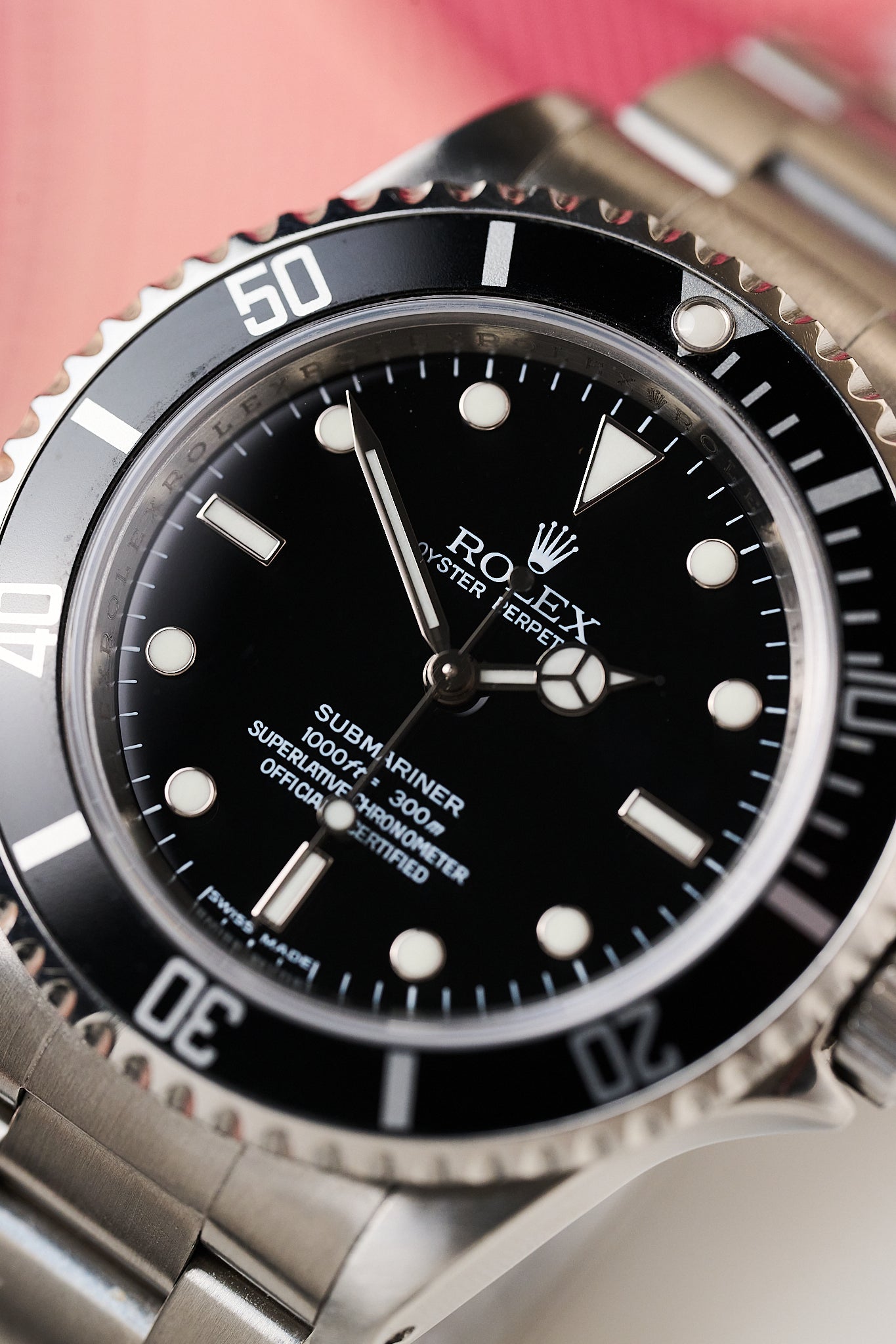 ROLEX SUBMARINER 14060M 'FOUR-LINER' FULL SET
