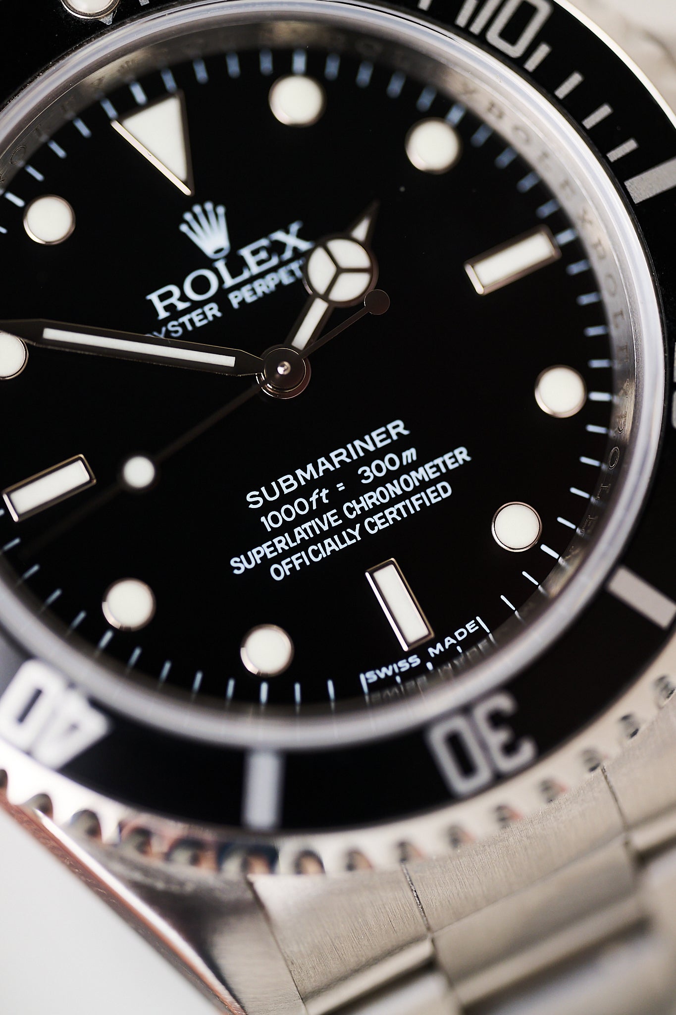 ROLEX SUBMARINER 14060M 'FOUR-LINER' FULL SET