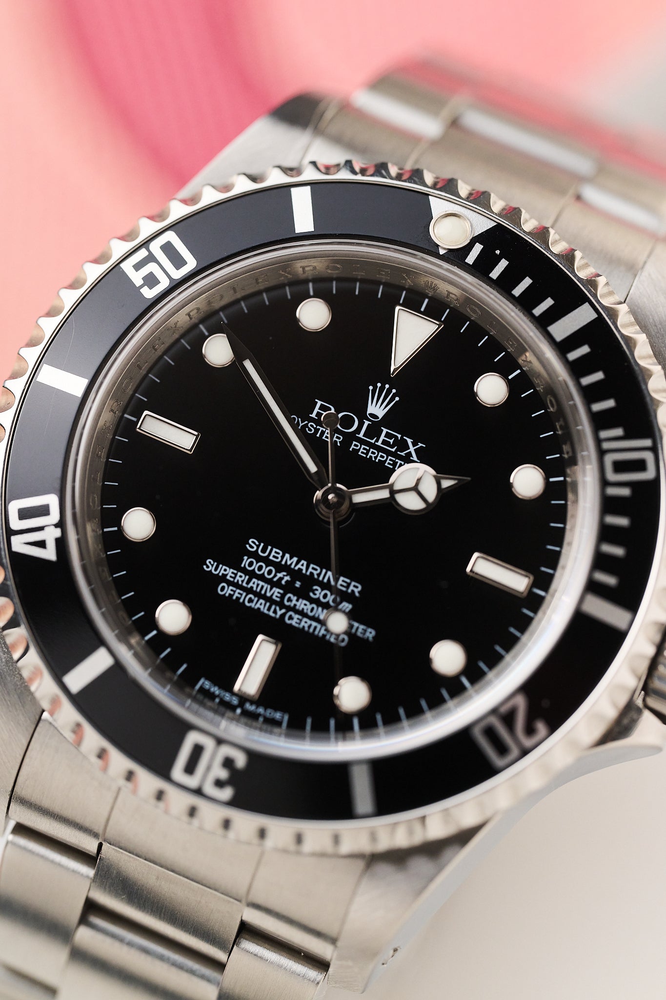 ROLEX SUBMARINER 14060M 'FOUR LINER' FULL SET