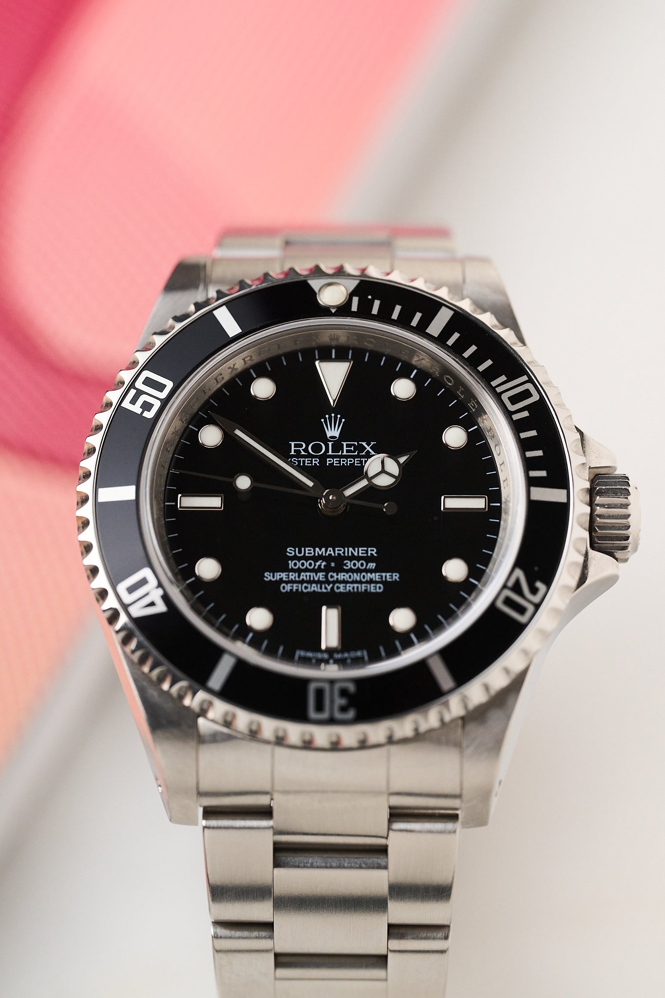 ROLEX SUBMARINER 14060M 'FOUR LINER' FULL SET