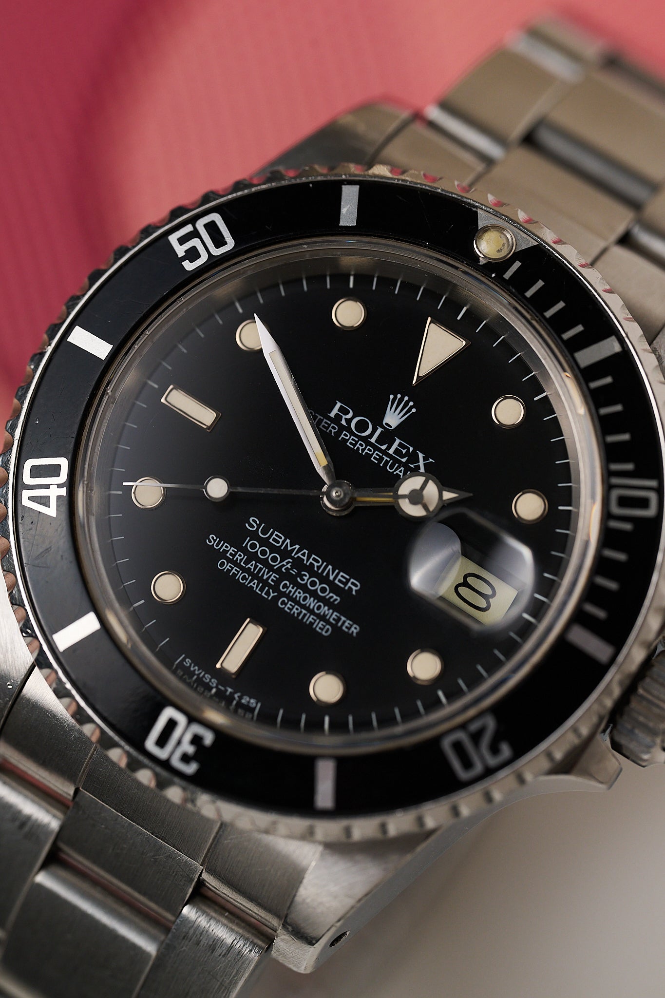 ROLEX SUBMARINER DATE 16800 'GLOSS DIAL'