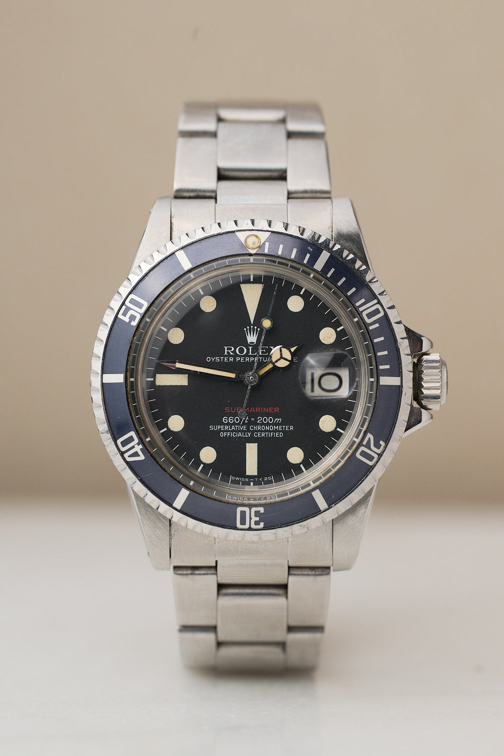 ROLEX SUBMARINER DATE 'SINGLE RED' MKV