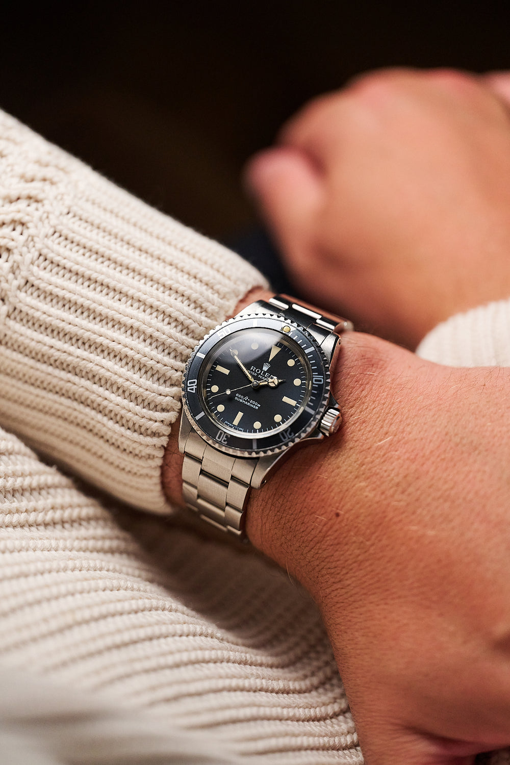 ROLEX SUBMARINER 5513 'FEET FIRST'