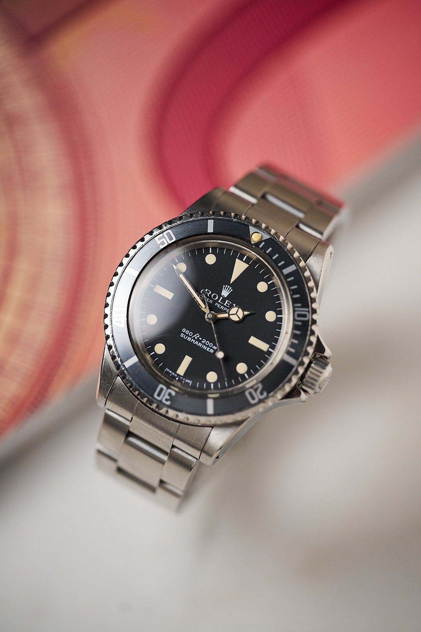 ROLEX SUBMARINER 5513 'FEET FIRST'