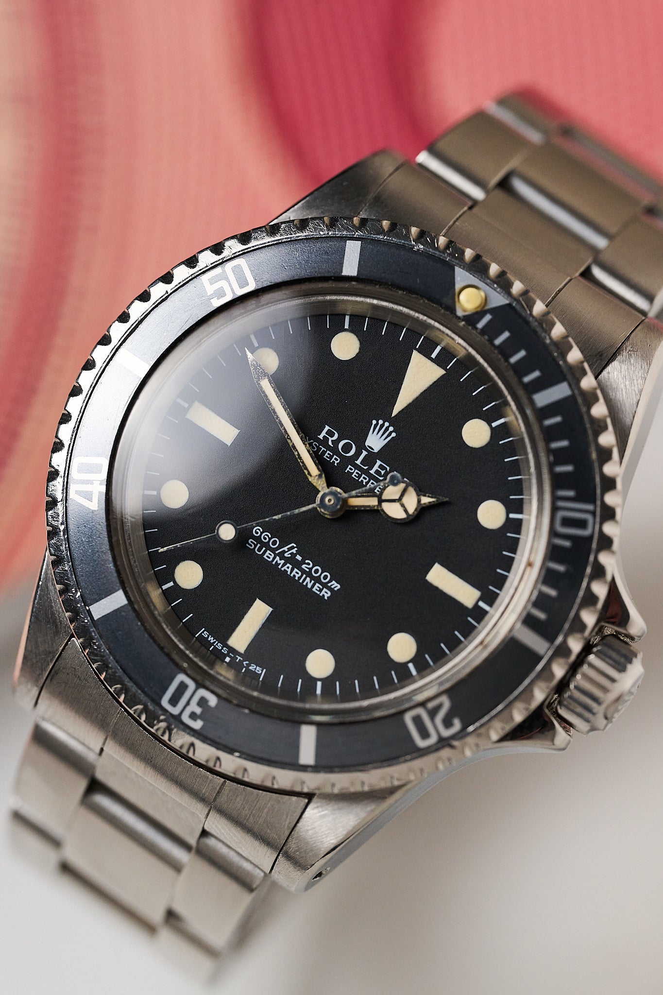 ROLEX SUBMARINER 5513 'FEET FIRST'