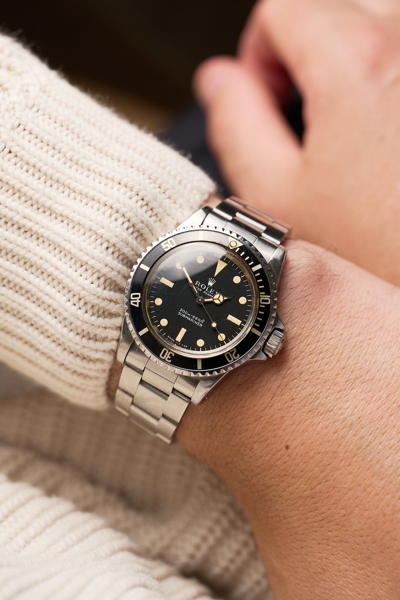 ROLEX SUBMARINER 5513 'METERS FIRST' FULL SET