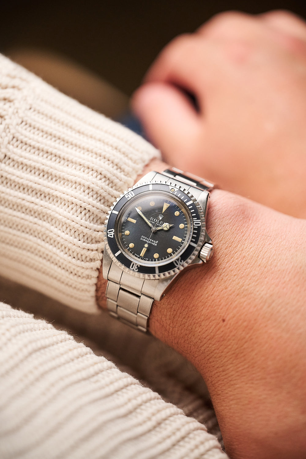 ROLEX SUBMARINER 5513 'ZINC SULFIDE' FULL SET