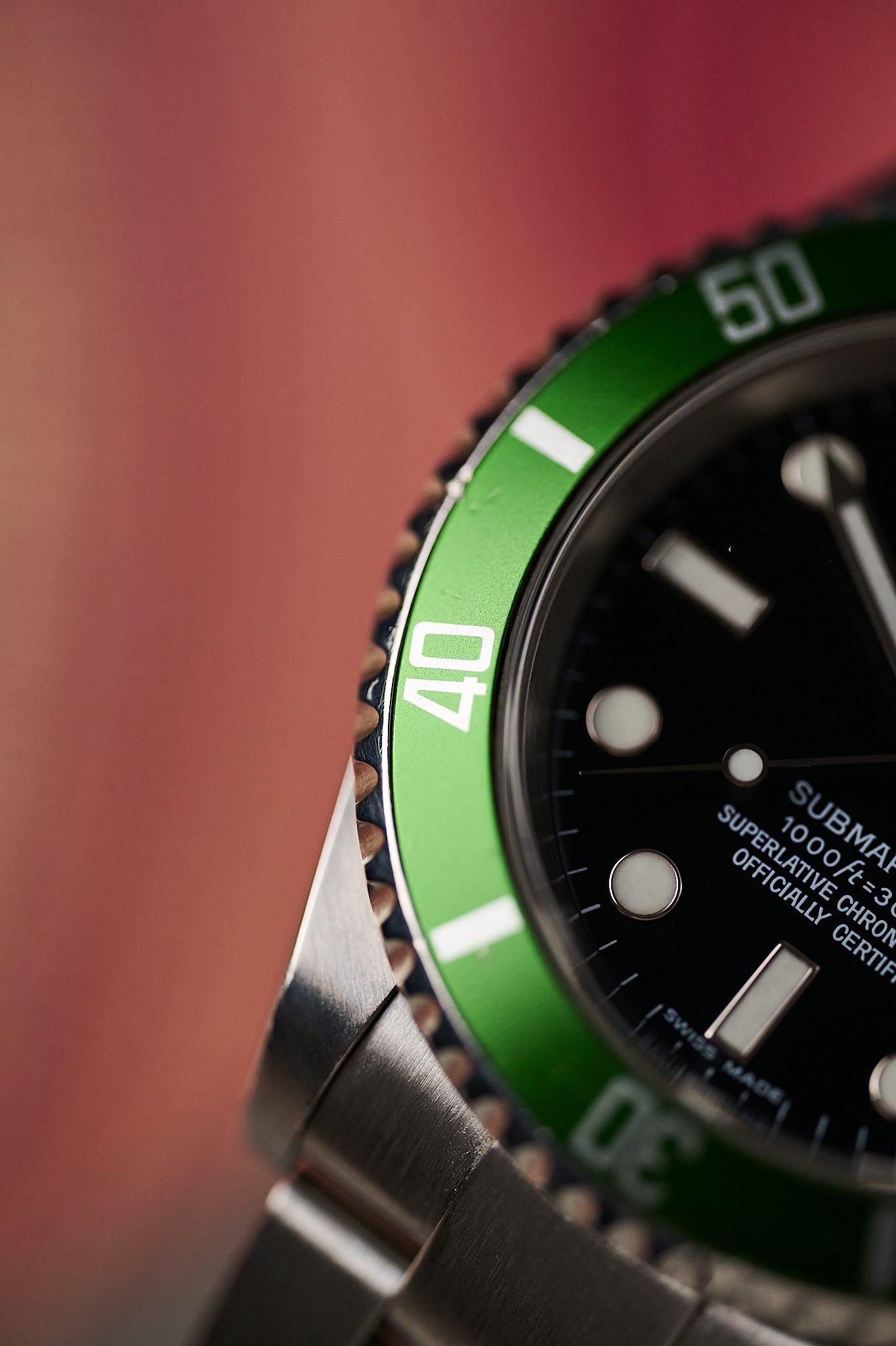 ROLEX SUBMARINER DATE 16610LV 'KERMIT' 'FULL SET'