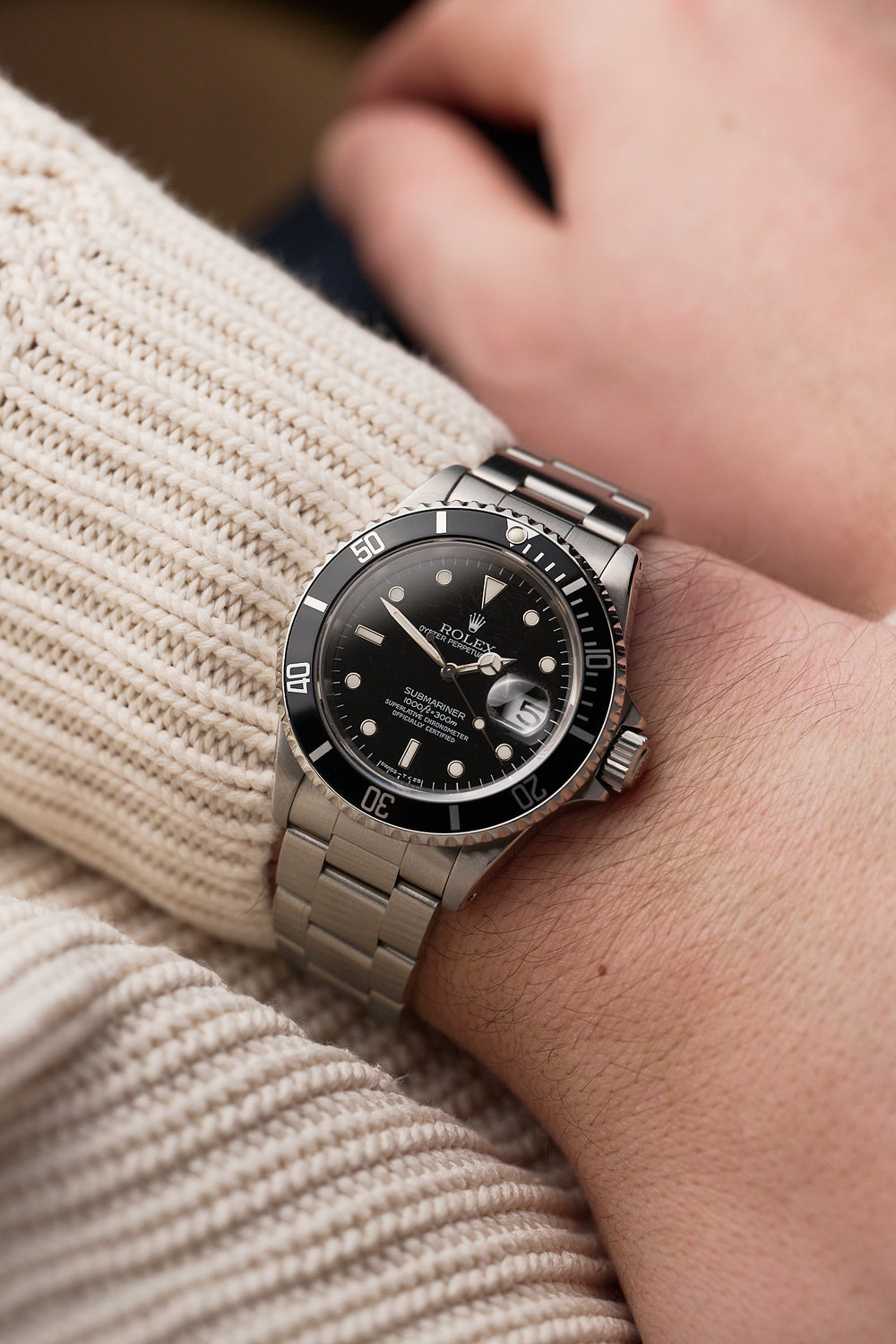 ROLEX SUBMARINER DATE 16610 TRITIUM 'FULL SET'